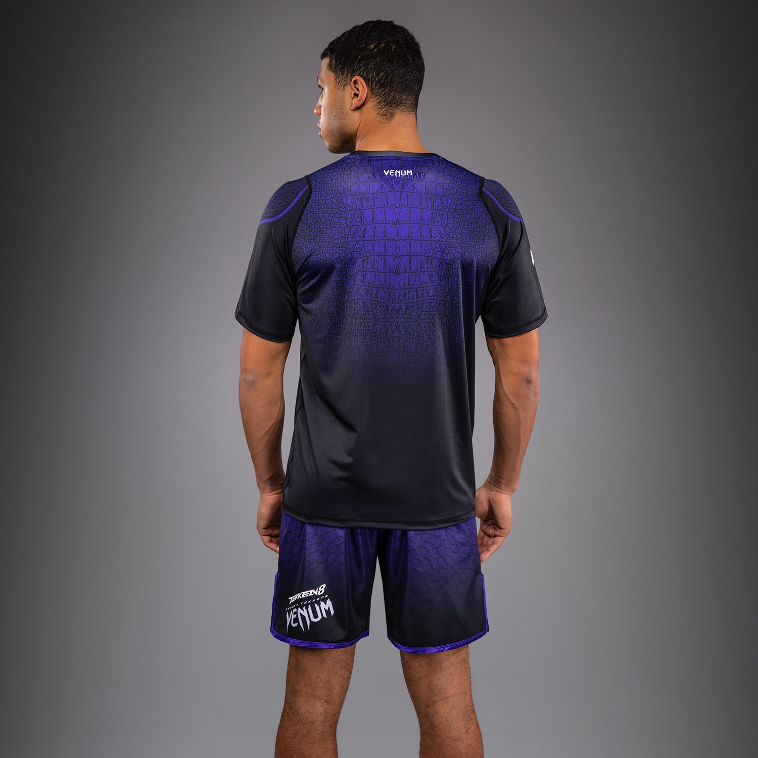 Venum x TEKKEN 8 Dry-Tech T-Shirt - Kazuya - Black/Purple - Venum