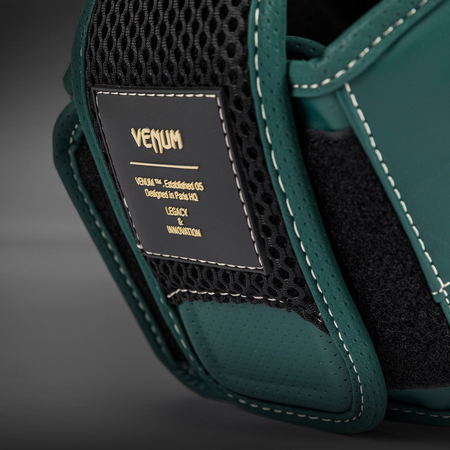 Venum Impact Evo Headgear - Emerald Green