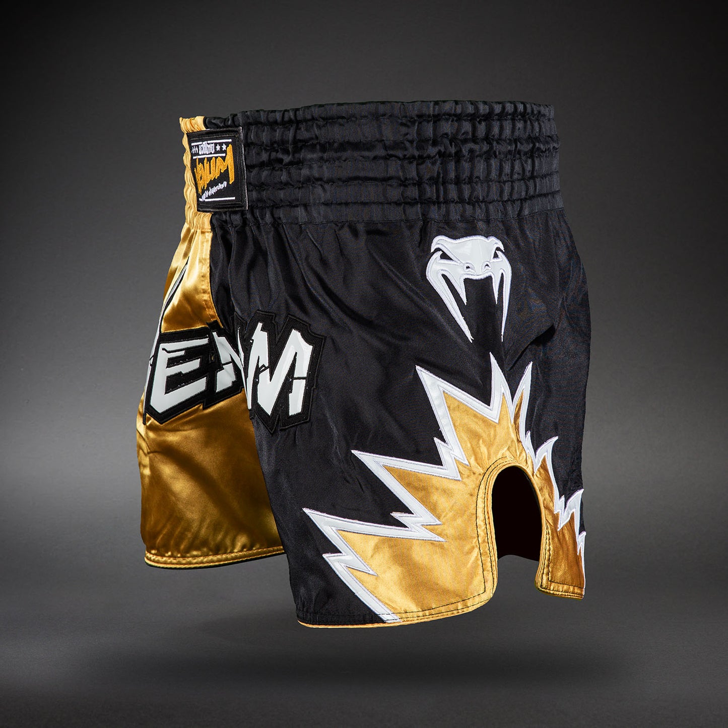 Venum Inferno 2.0 Muay Thai Shorts - Black/Gold  product-type_Muay Thai Shorts Venum
