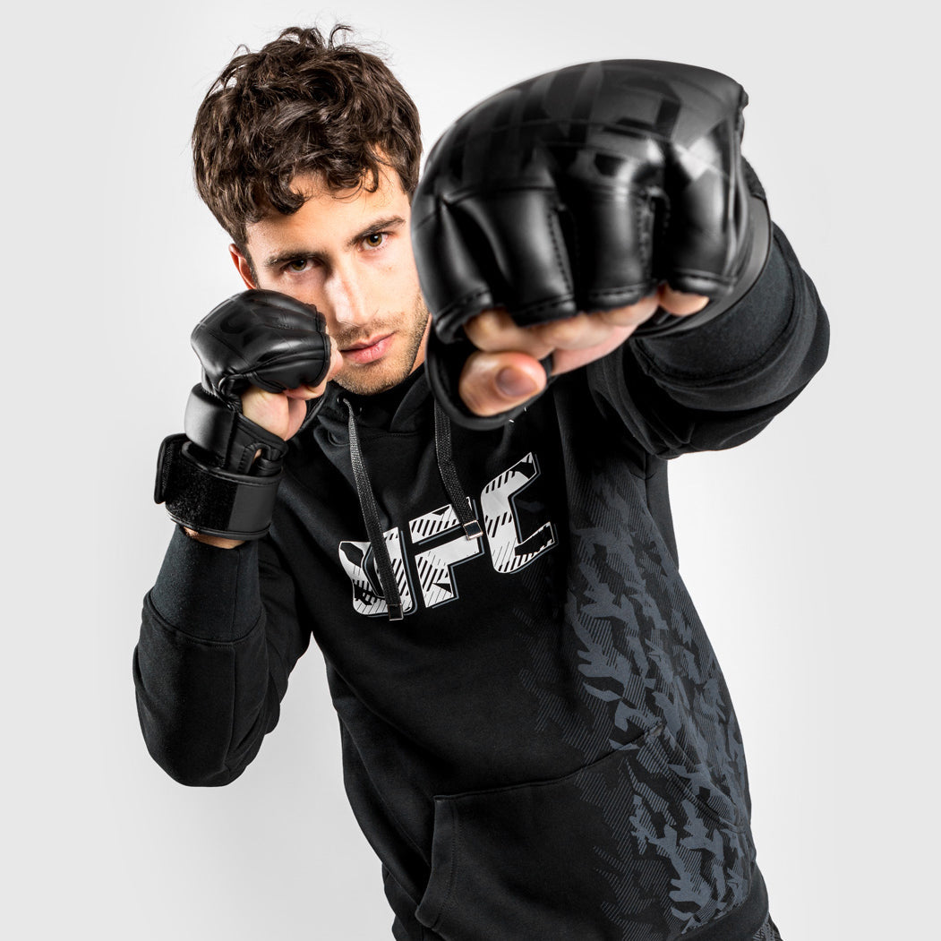 UFC Venum Authentic Fight Week Men's Pullover Hoodie - Black