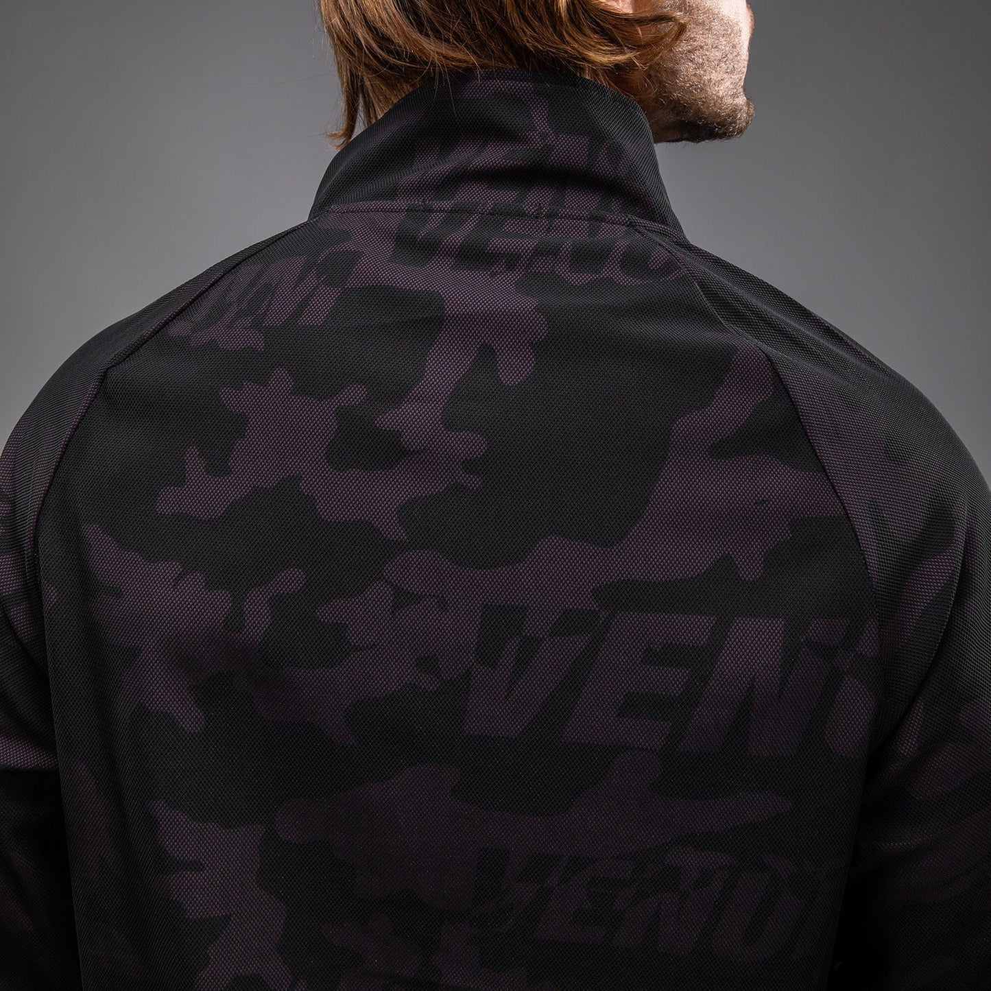 Venum Trooper Men's Half-Zip Jacket - Black/Purple