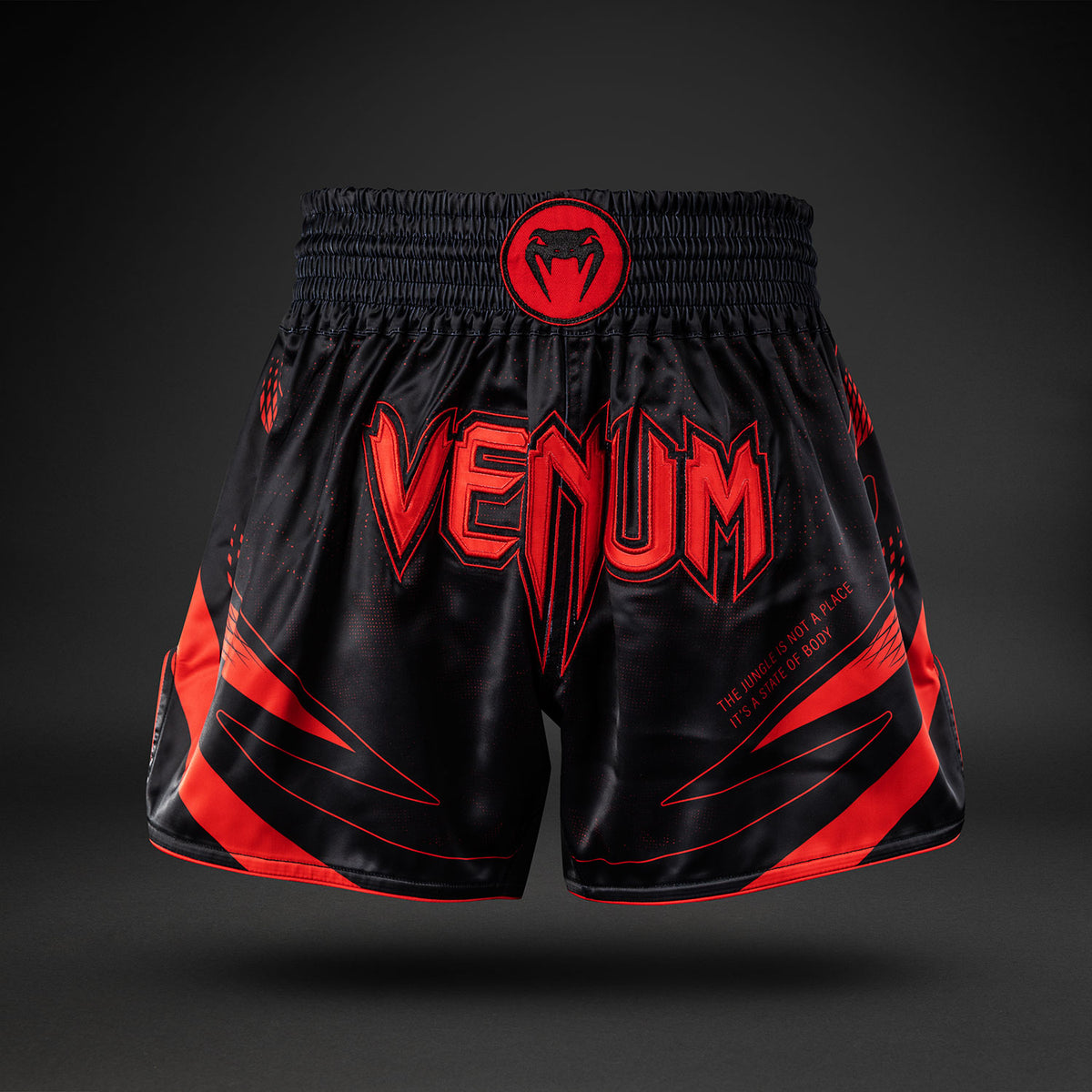 Venum Amazonia Reborn Muay Thai Shorts - Black/Red