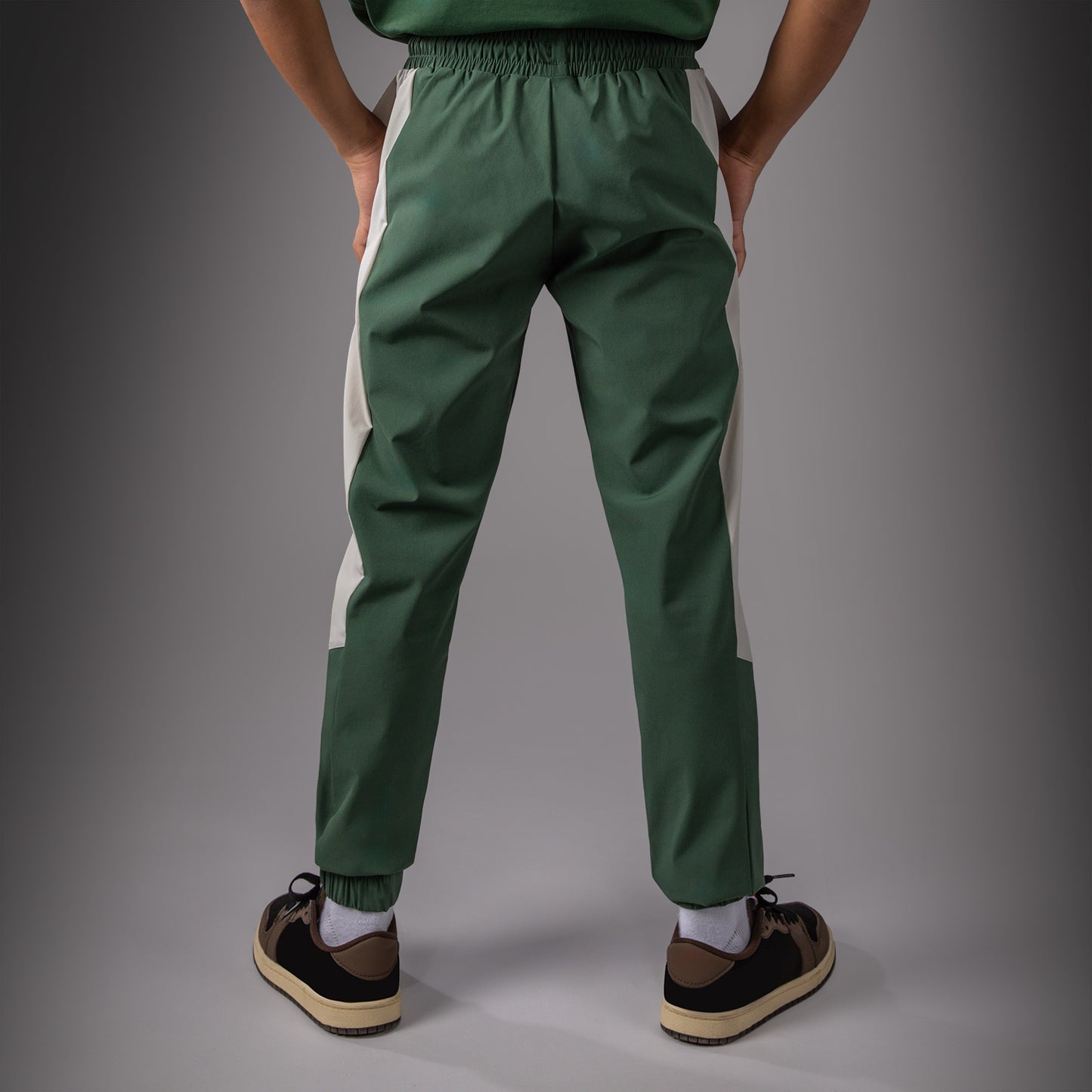 Venum Vectra Kids Joggers - Forest Green/ Off White