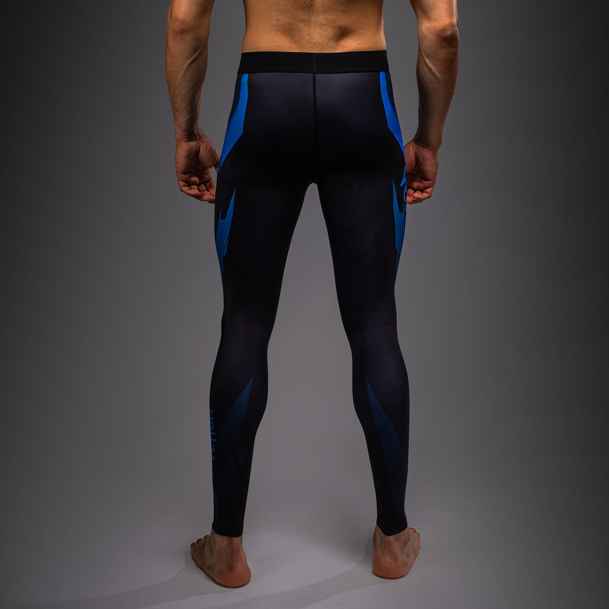Venum No-Gi 6.0 Spats - Black/Blue  product-type_Compression Pants Venum