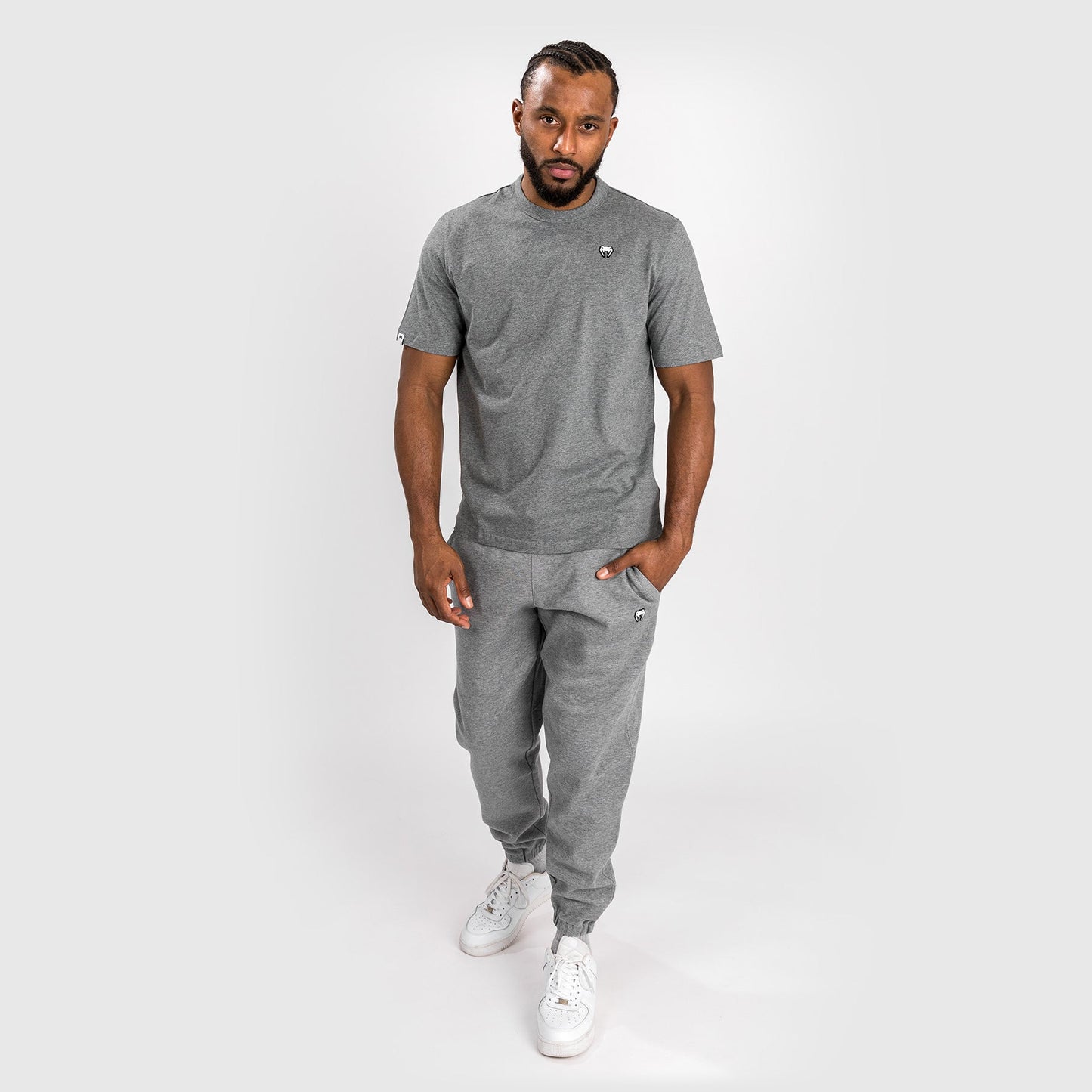 Venum Silent Power Lite T-Shirt - Light Heather Grey