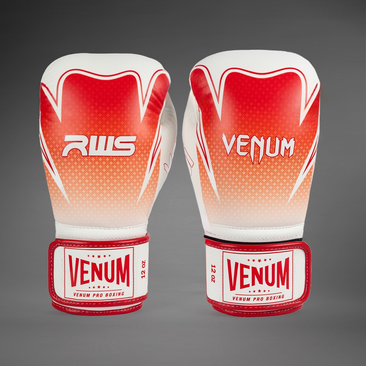 Venum x RWS 2.0 Boxing Gloves - White/Red - Venum
