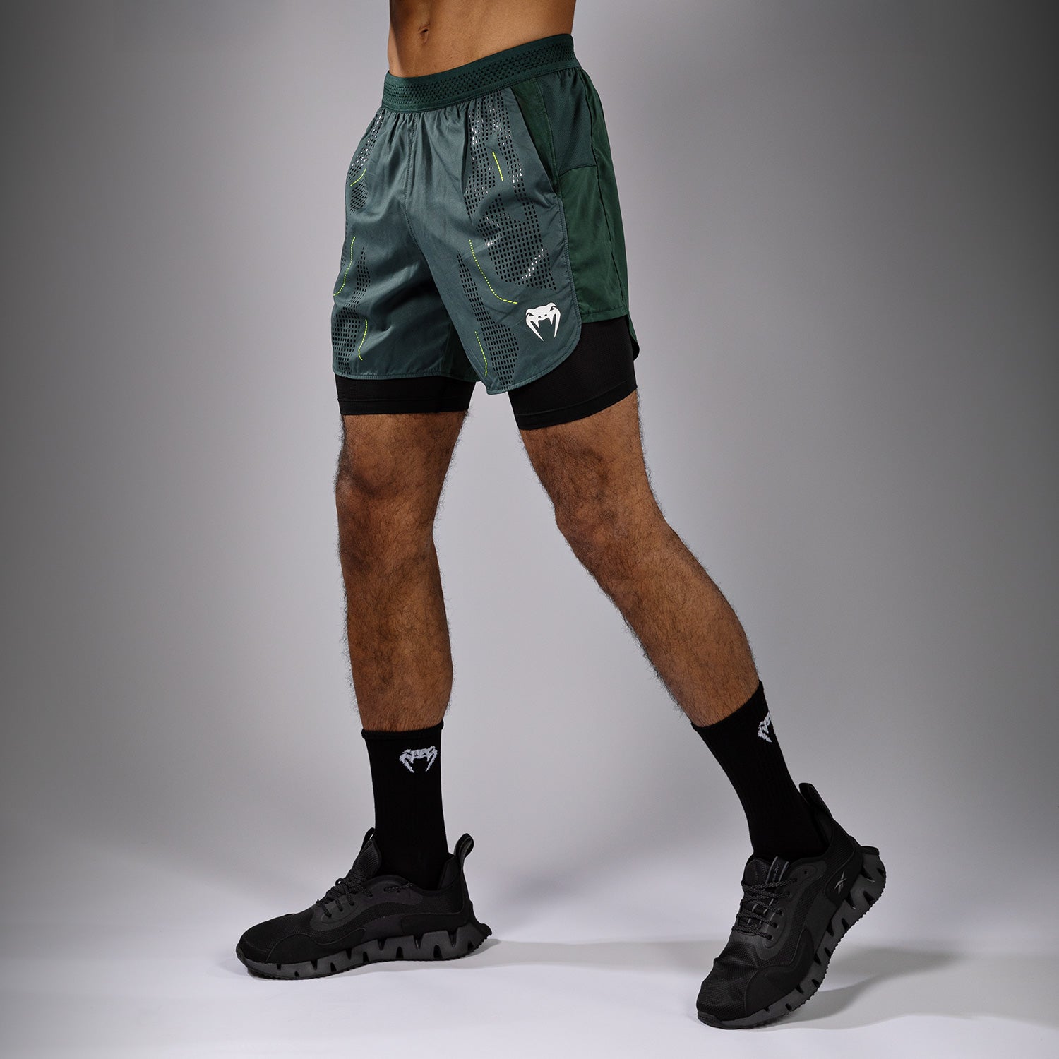 Venum Technical 3.0 Training Shorts - Forest Green - Venum