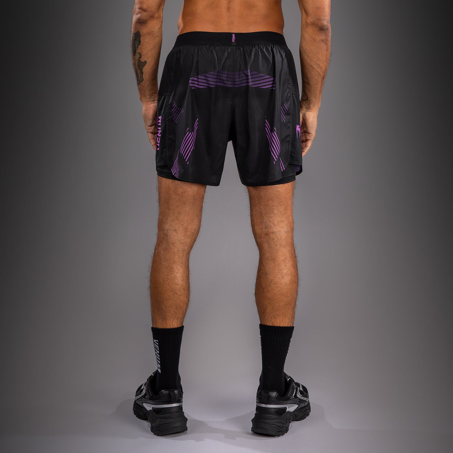 Venum No-Gi 6.0 Training Shorts - Black/Purple  product-type_Training shorts Venum