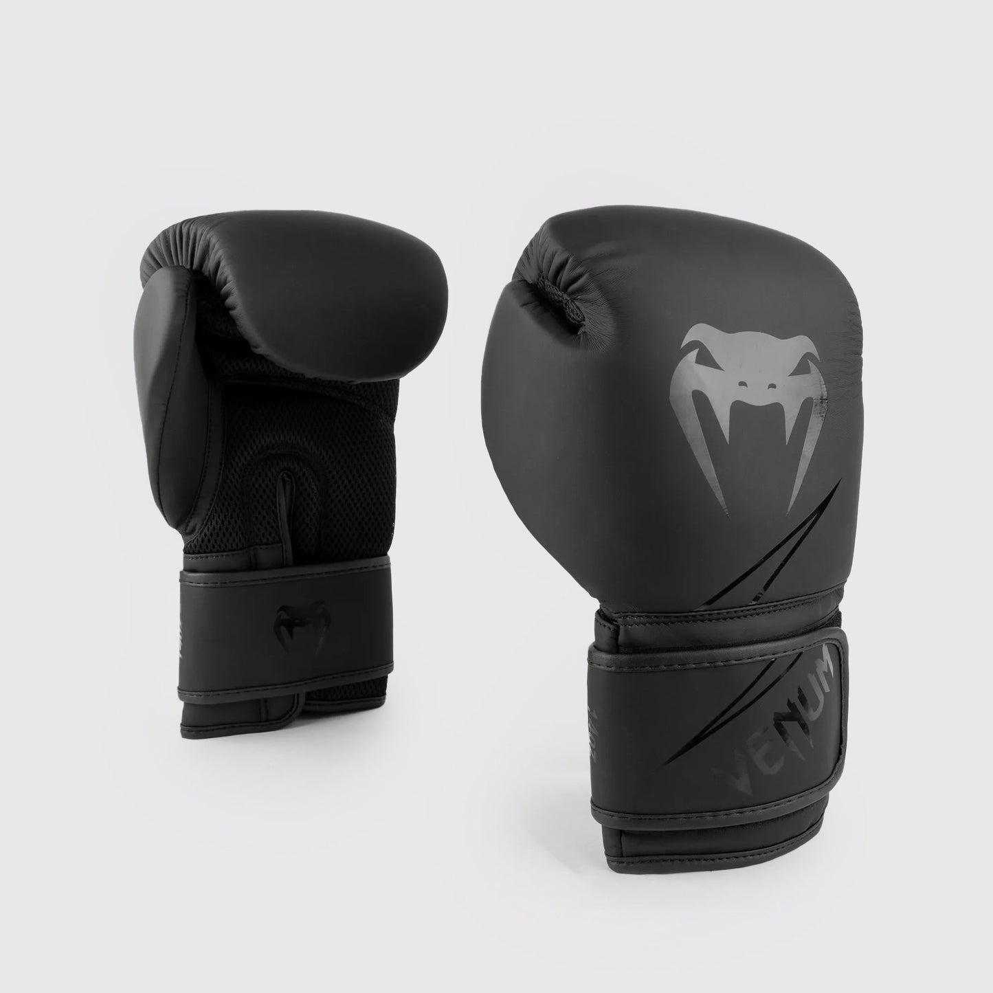 Venum Classic Boxing Gloves - Black/Black - WLMT Edition