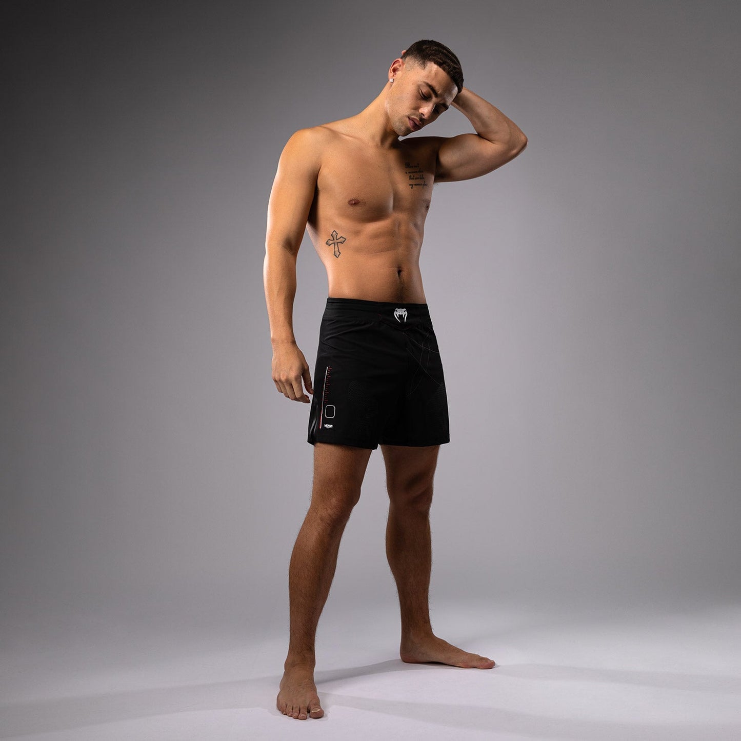 Venum Tactical XT Fightshorts - Black/Fire Red