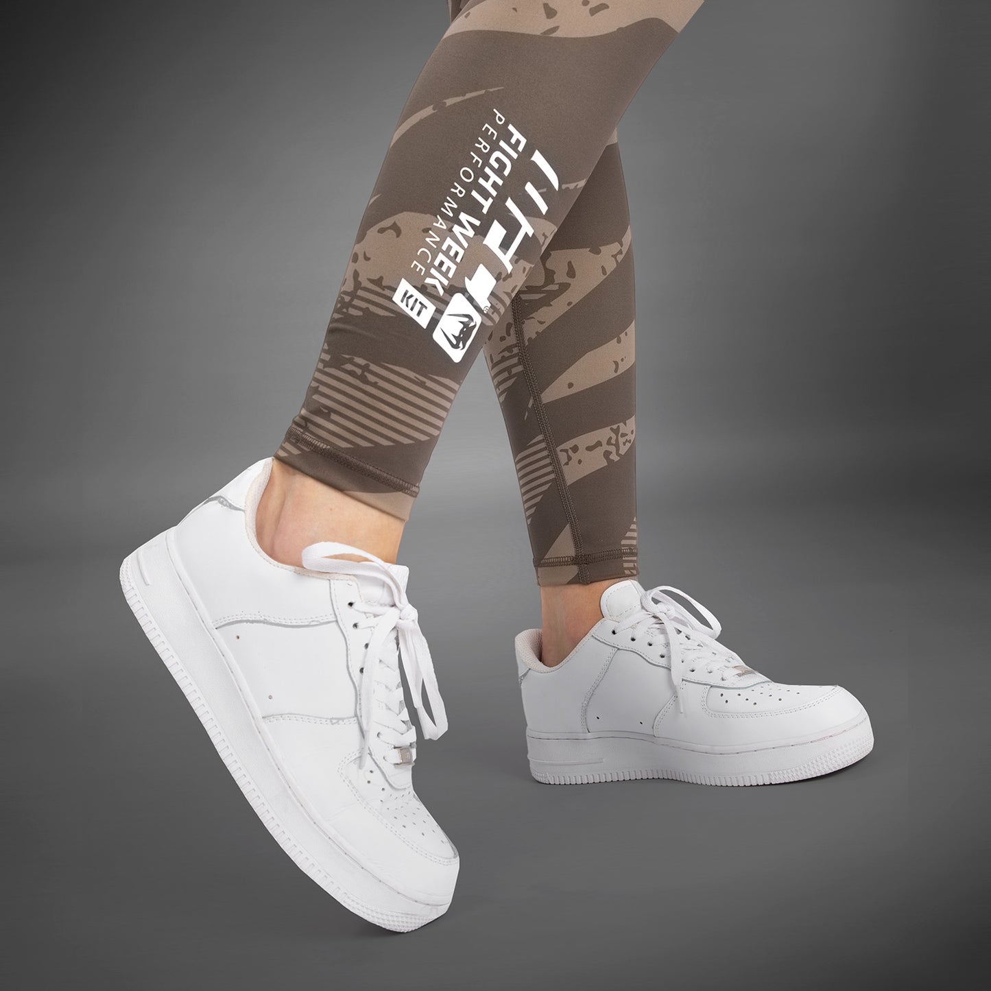 UFC Adrenaline by Venum Fight Week Women’s Performance Tight - Desert Camo