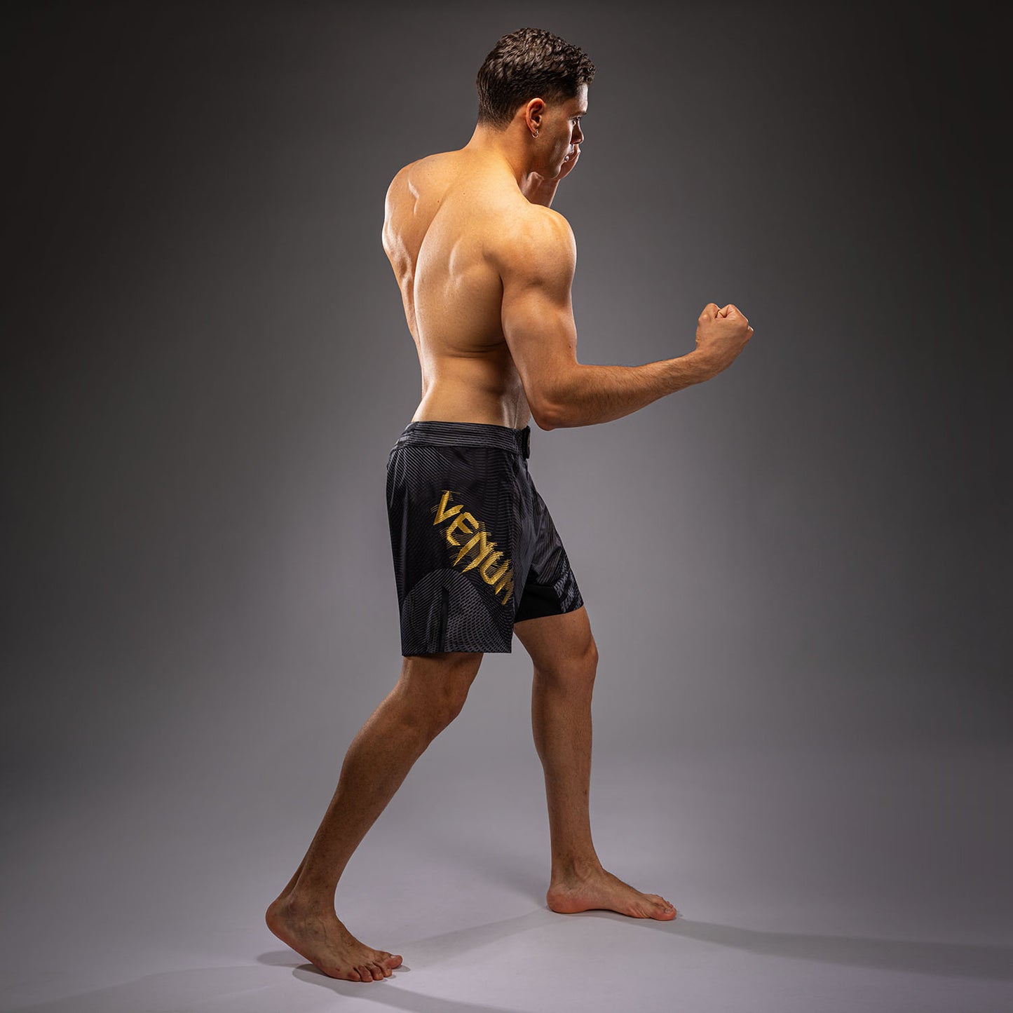 Venum Galactic 3.0 Fight Shorts - Black/Gold  product-type_MMA Shorts Venum