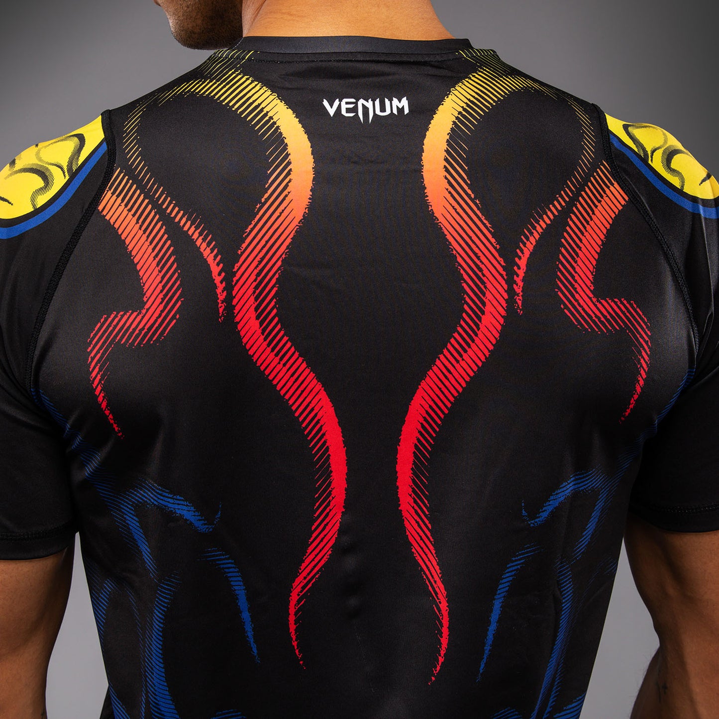 Venum x TEKKEN 8 Dry-Tech T-Shirt Yoshimitsu - Black/Orange