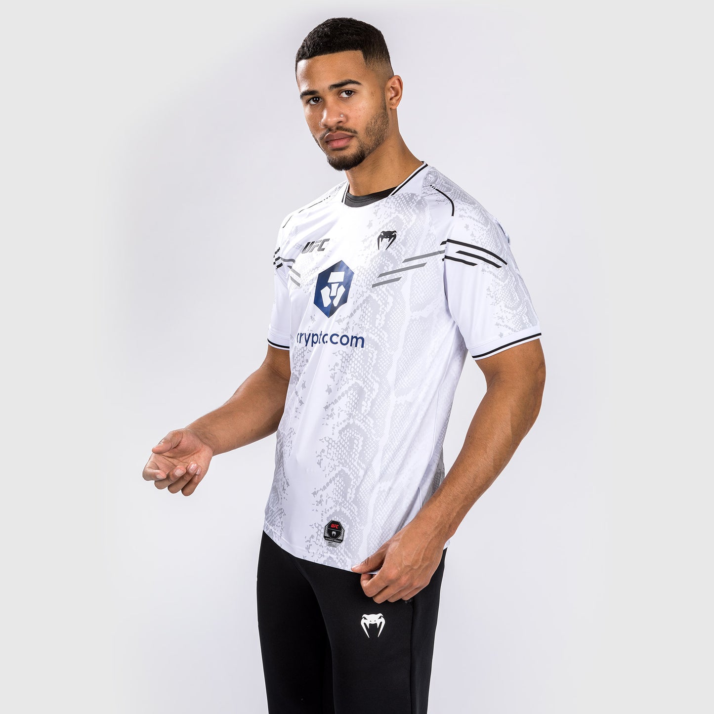 UFC Adrenaline by Venum Authentic Fight Night Menâ€™s Walkout Jersey - White