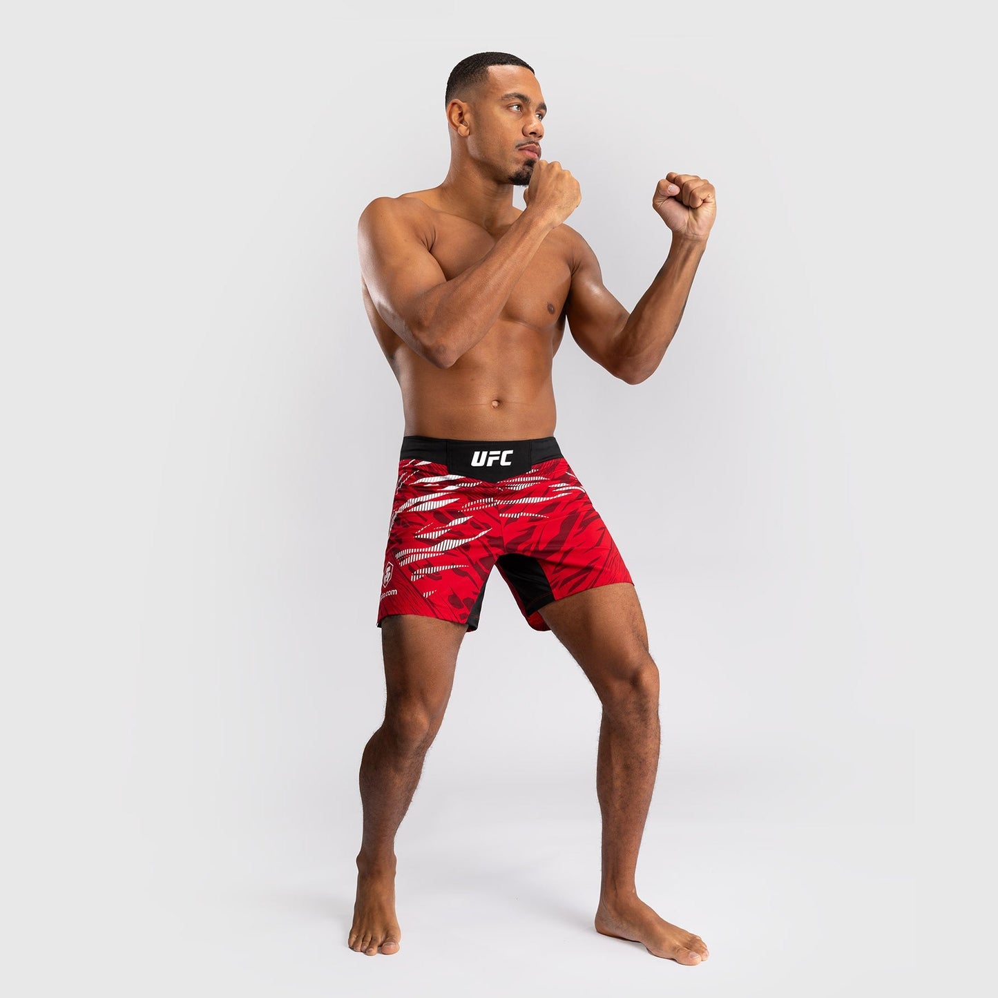 UFC Fusion by Venum Personalized Authentic Fight Night Men's Fight Short - Short Fit - Red