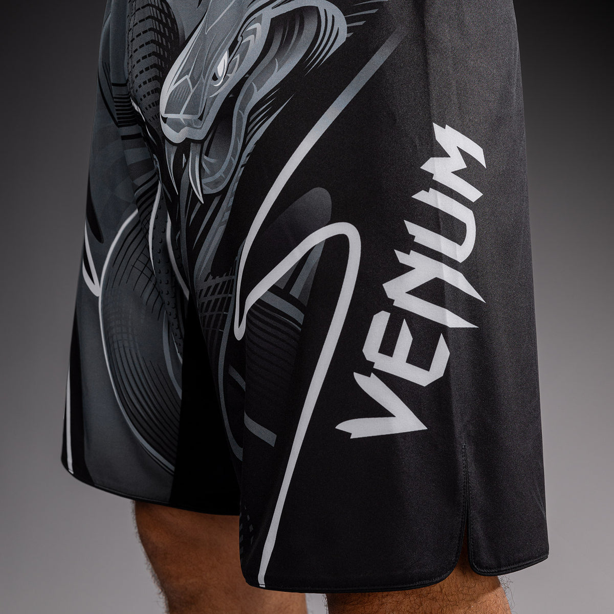 Venum Crimson Viper 2.0 Fightshorts - Black/Grey  product-type_MMA Shorts Venum