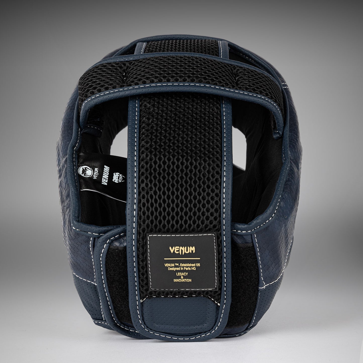 Venum Impact Evo Scales Headgear - Midnight Blue