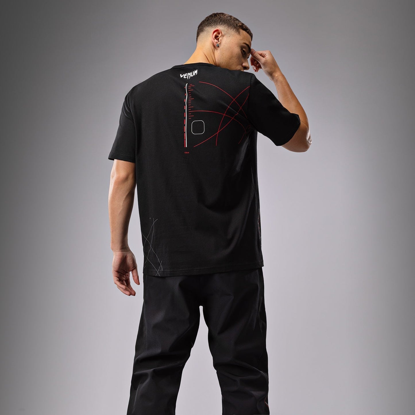 Venum Tactical XT T-Shirt - Black/Fire Red