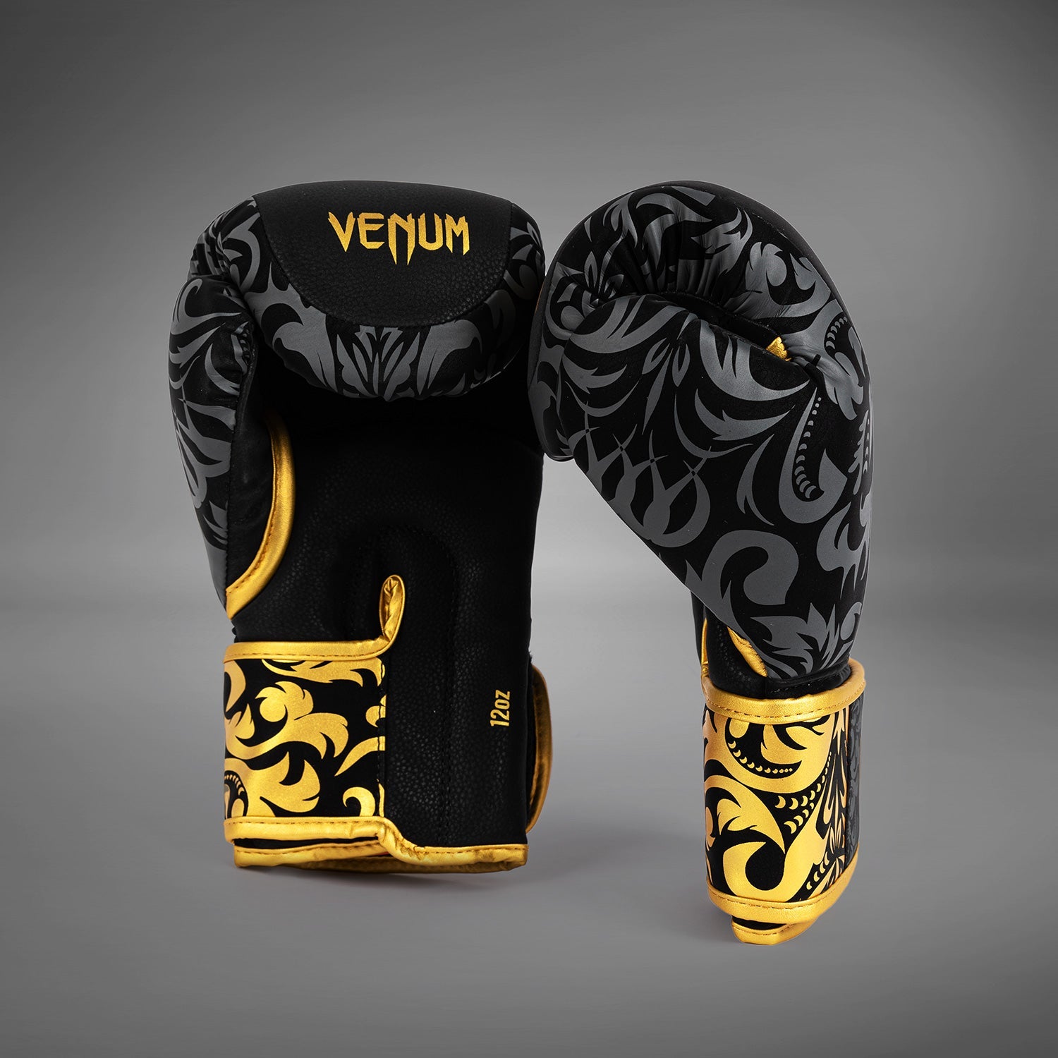 Venum x Ilia Topuria Unmatched Boxing Gloves - Black/Gold