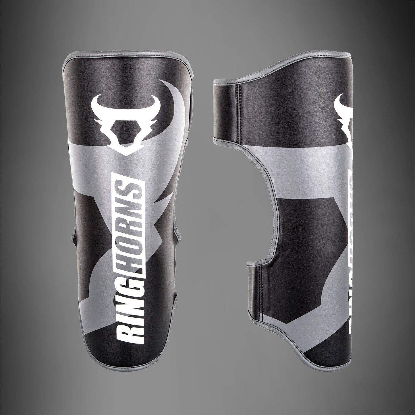 Ringhorns Charger by Venum Shin Guards - Black