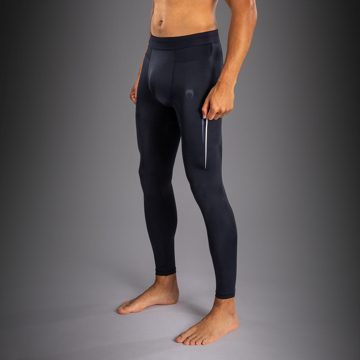 Venum G-Core Spats - Navy Blue/White  product-type_Compression Pants Venum