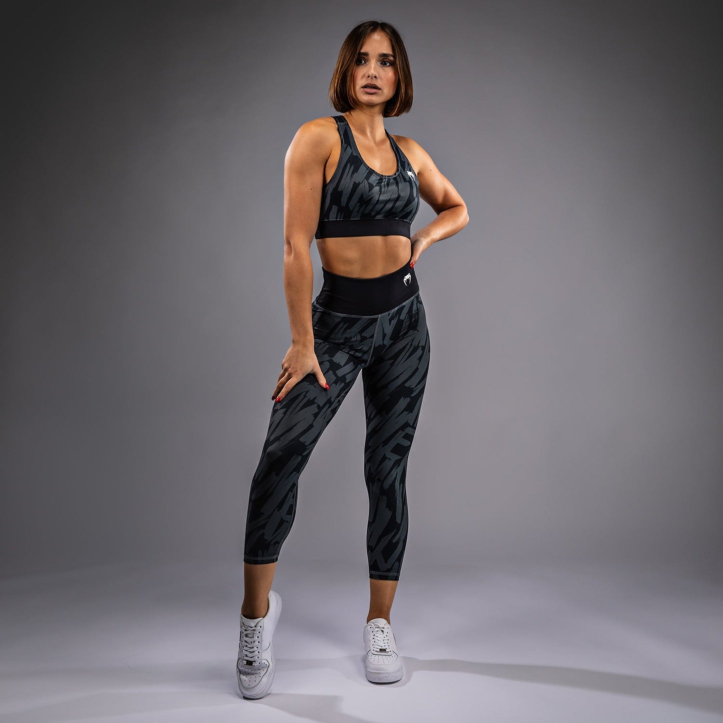 Venum Graffiti Women’s 7/8 Leggings - Urban Charcoal