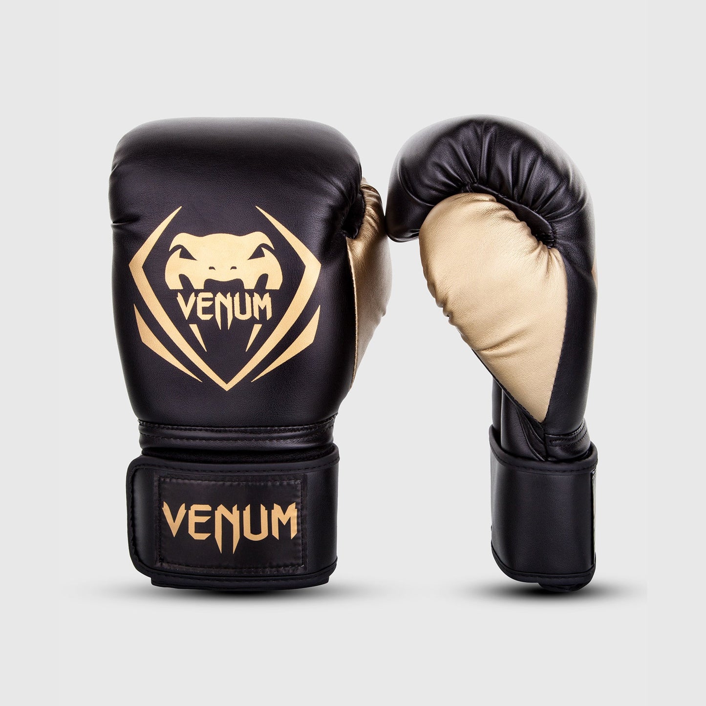 Venum Contender Boxing Gloves - Black/Gold