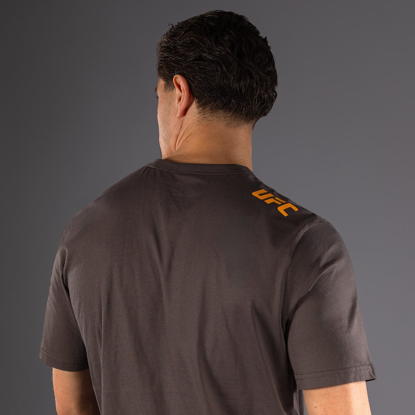 UFC Fusion by Venum Fight Week Men’s Short Sleeve T-Shirt - Solid Earthen Brown