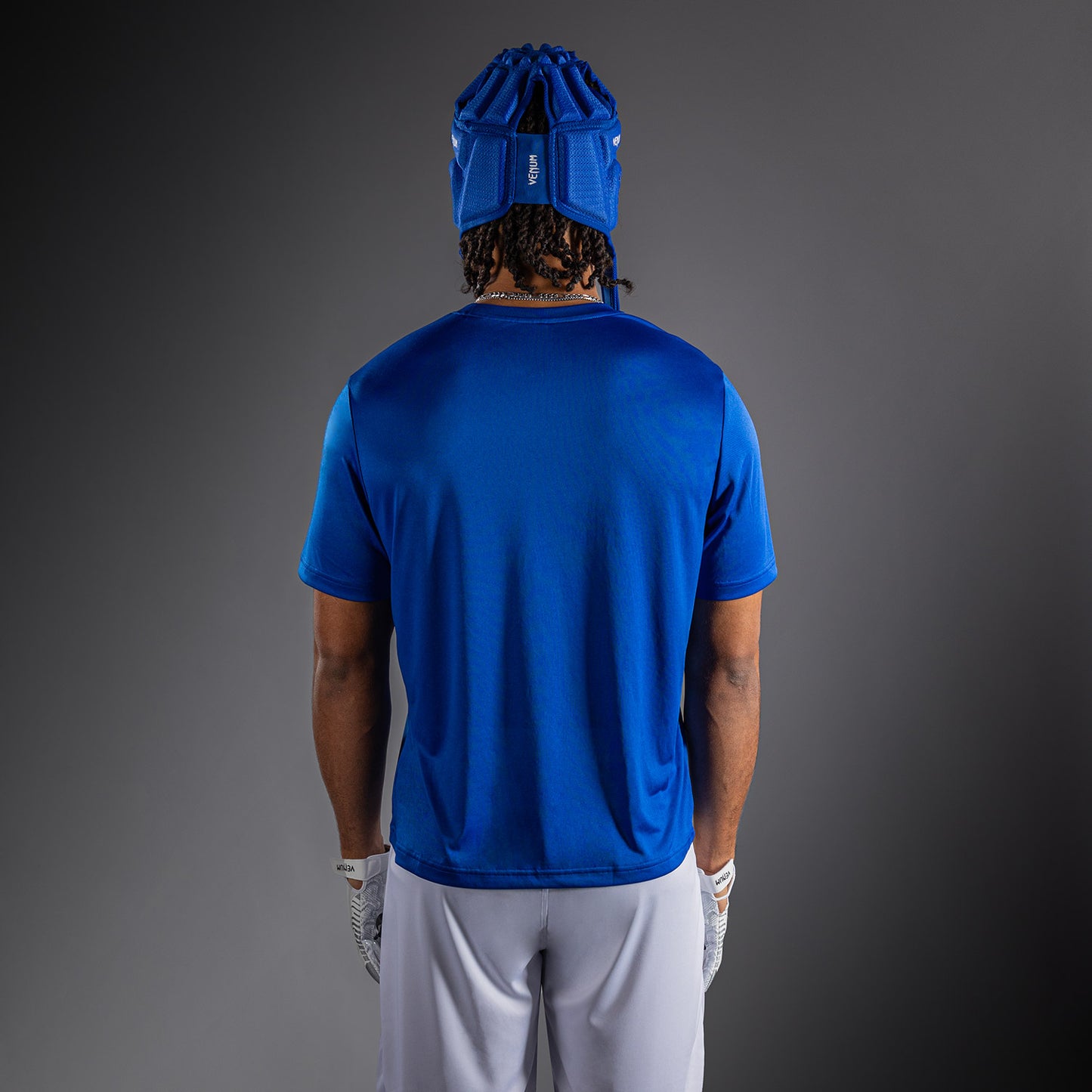 Venum Lineup Performance Short Sleeve T-Shirt Royal - Blue/White  product-type_Dry Tech T-Shirts Venum