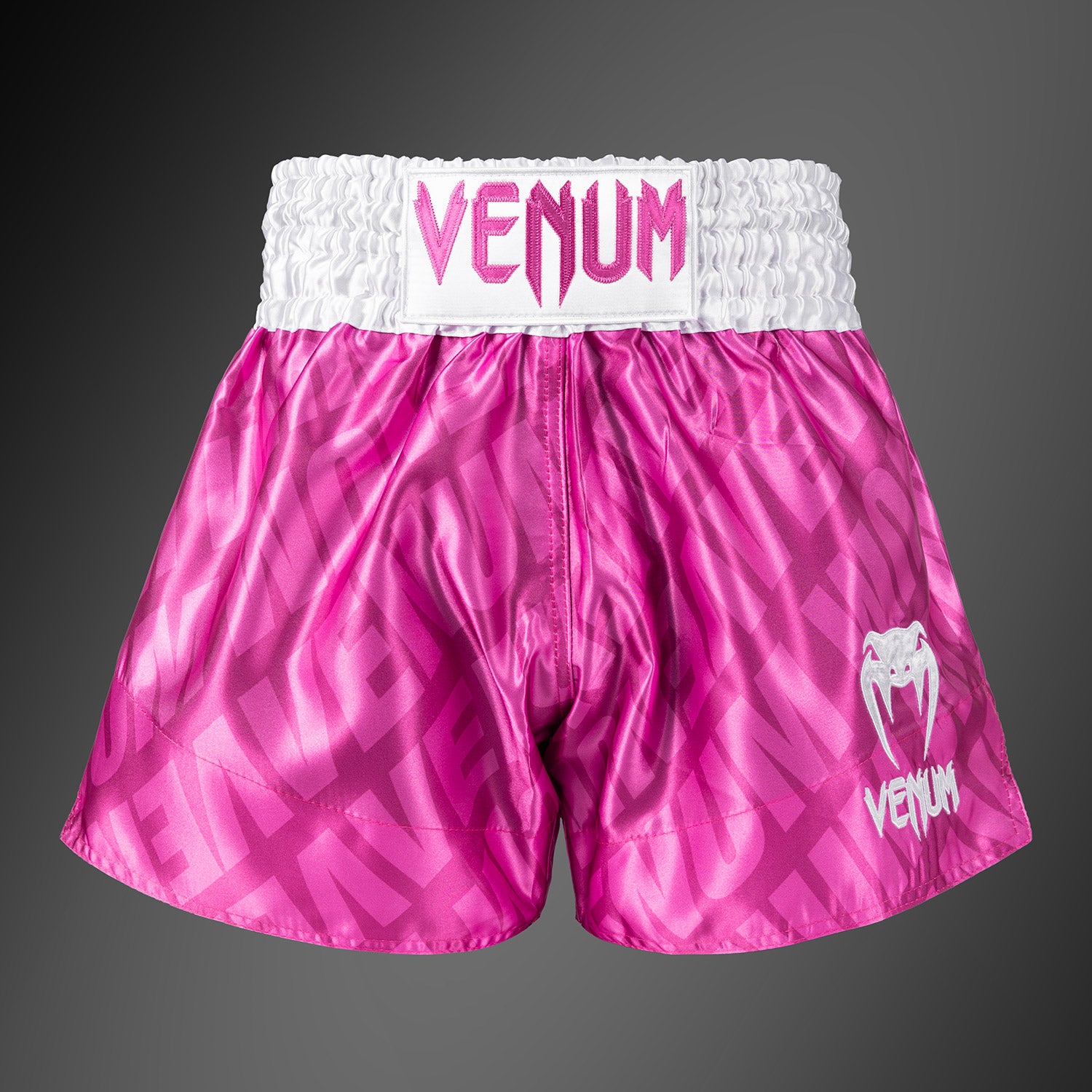 Venum Contender XT Muay Thai Shorts - Candy Pink/ White - Venum