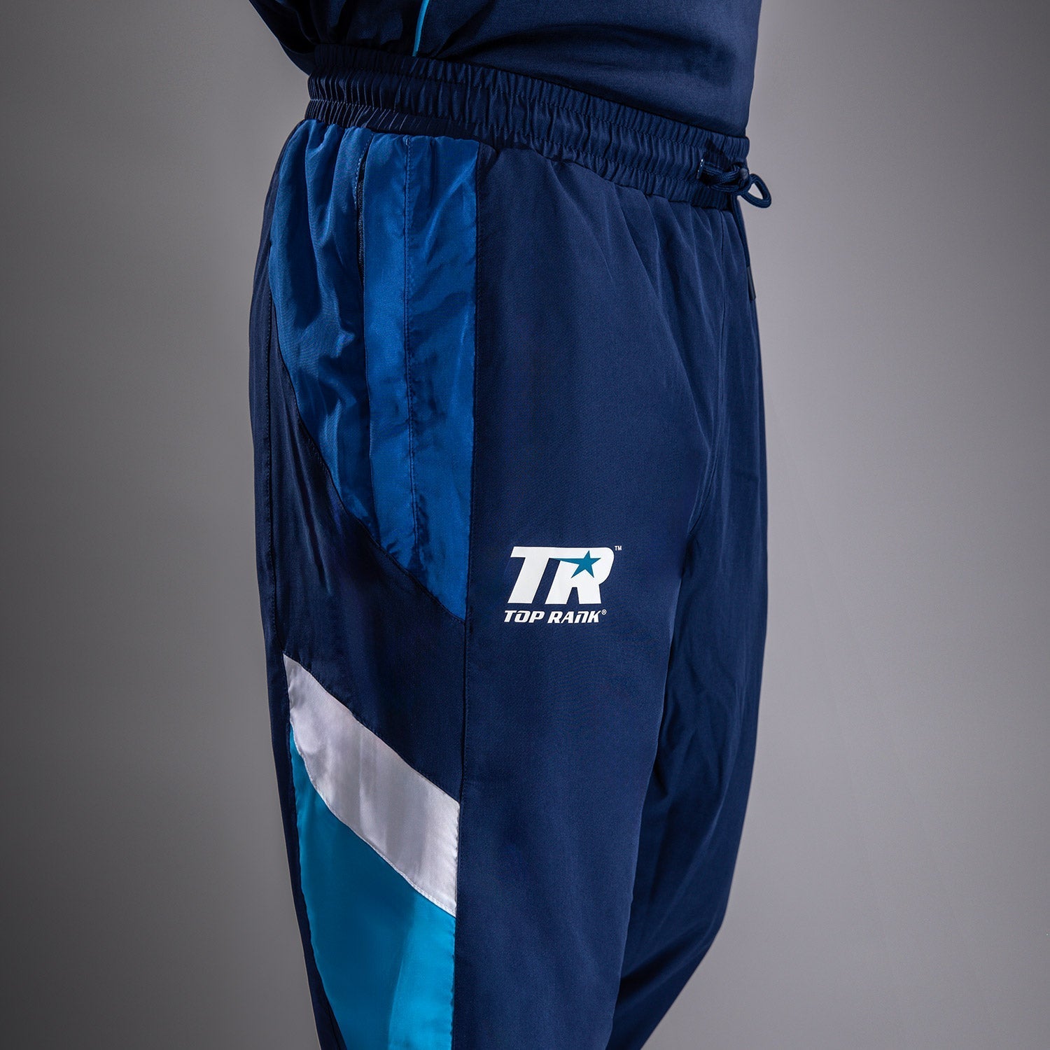 Venumトラックスーツパンツ XL ネイビーブルー (UFCメインスポンサー) Venum x Top Rank Original Men's Tracksuit Pants - Navy Blue
