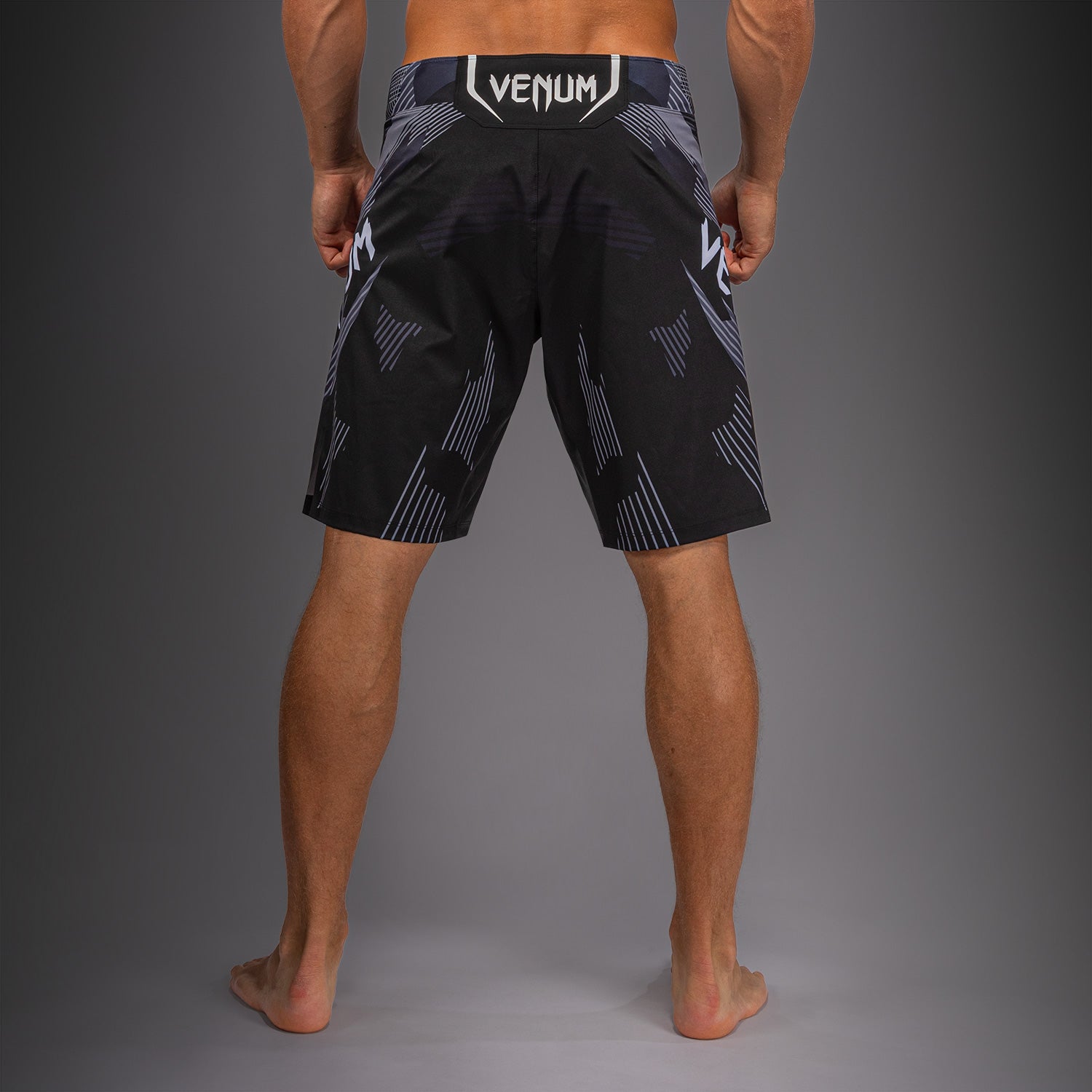 Venum No-Gi 6.0 Fight Shorts - Black/White  product-type_MMA Shorts Venum