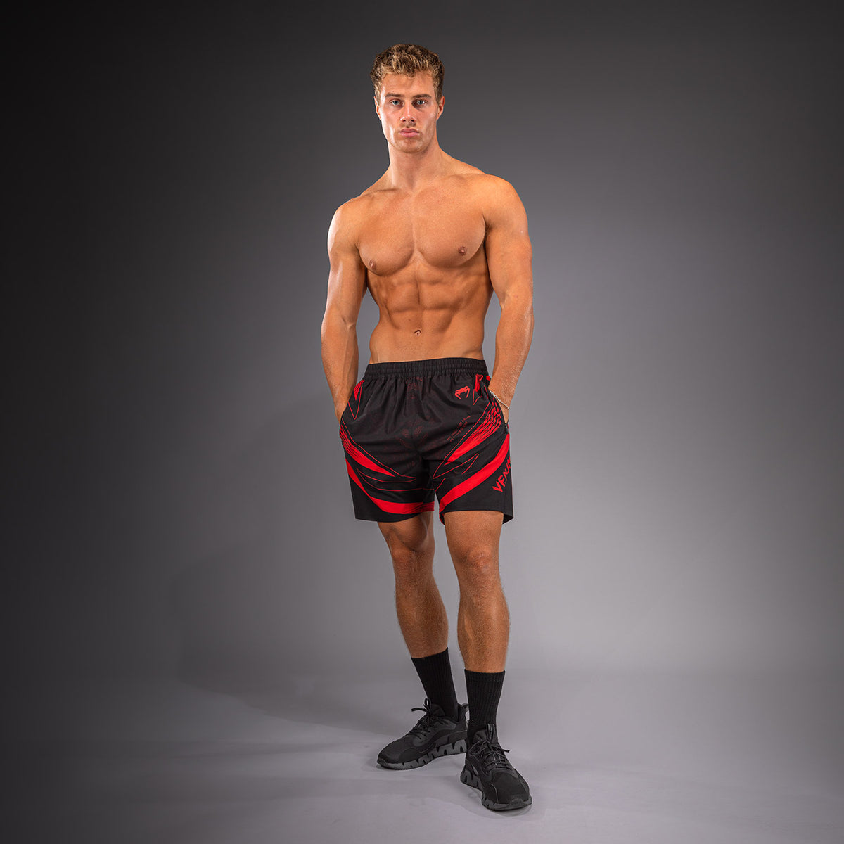 Venum Amazonia Reborn Training Shorts - Black/Red