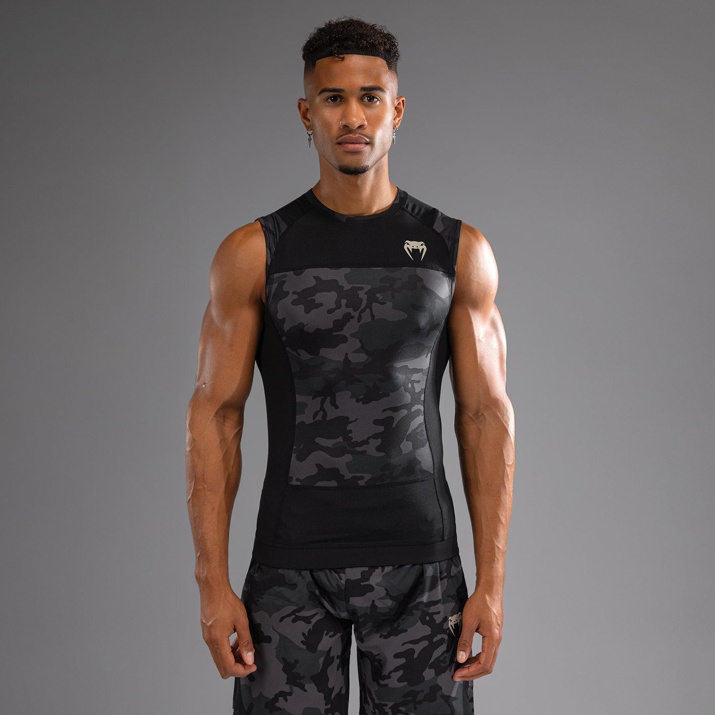 Venum G-Fit Air Men's Sleeveless Rashguard - Digital Urban Camo