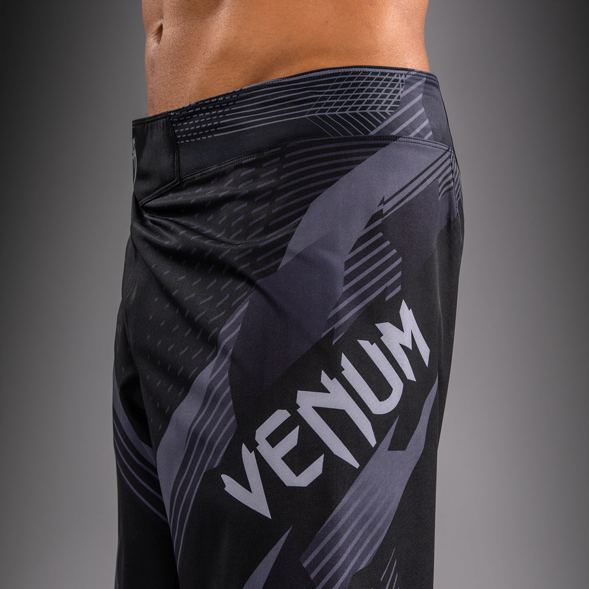 Venum No-Gi 6.0 Fight Shorts - Black/Grey  product-type_MMA Shorts Venum