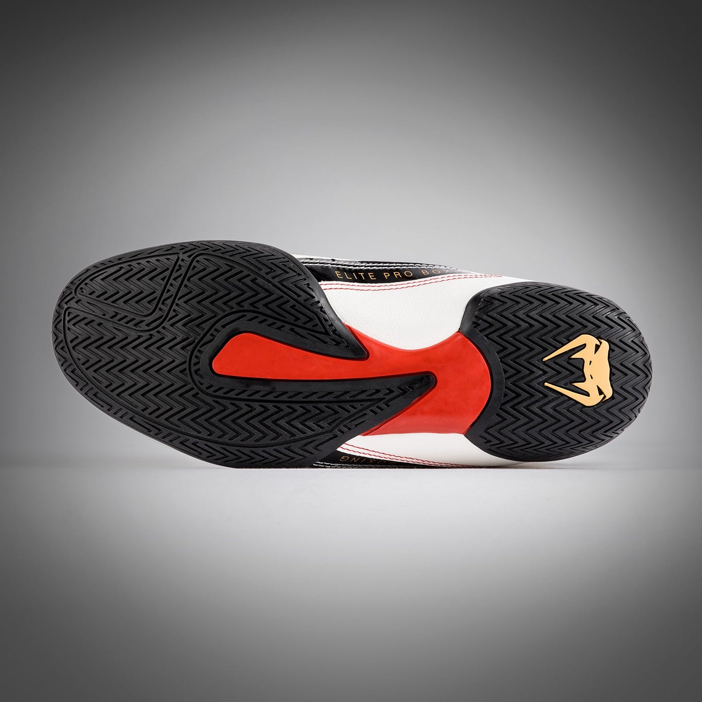 Venum Elite Boxing Shoes - Ice /Gold