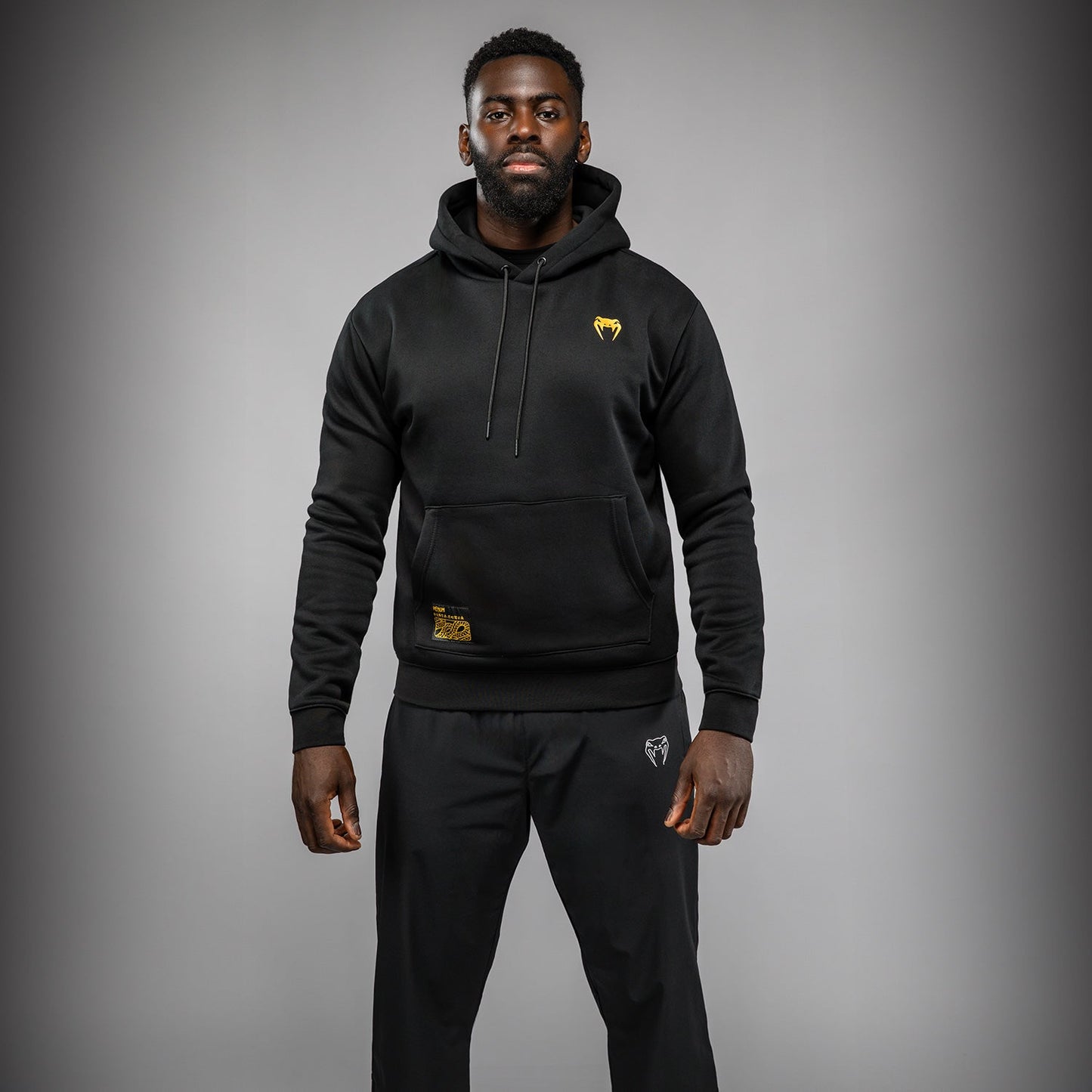 Venum Serpenti Hoodie - Black/Silver/Gold