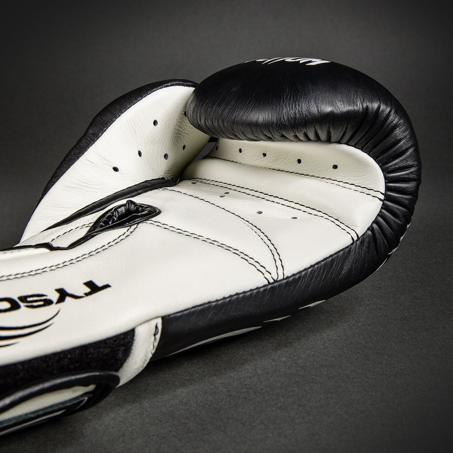 Venum Giant 2.0 Mike Tyson Pro Boxing Gloves - Deep Black/Optical White