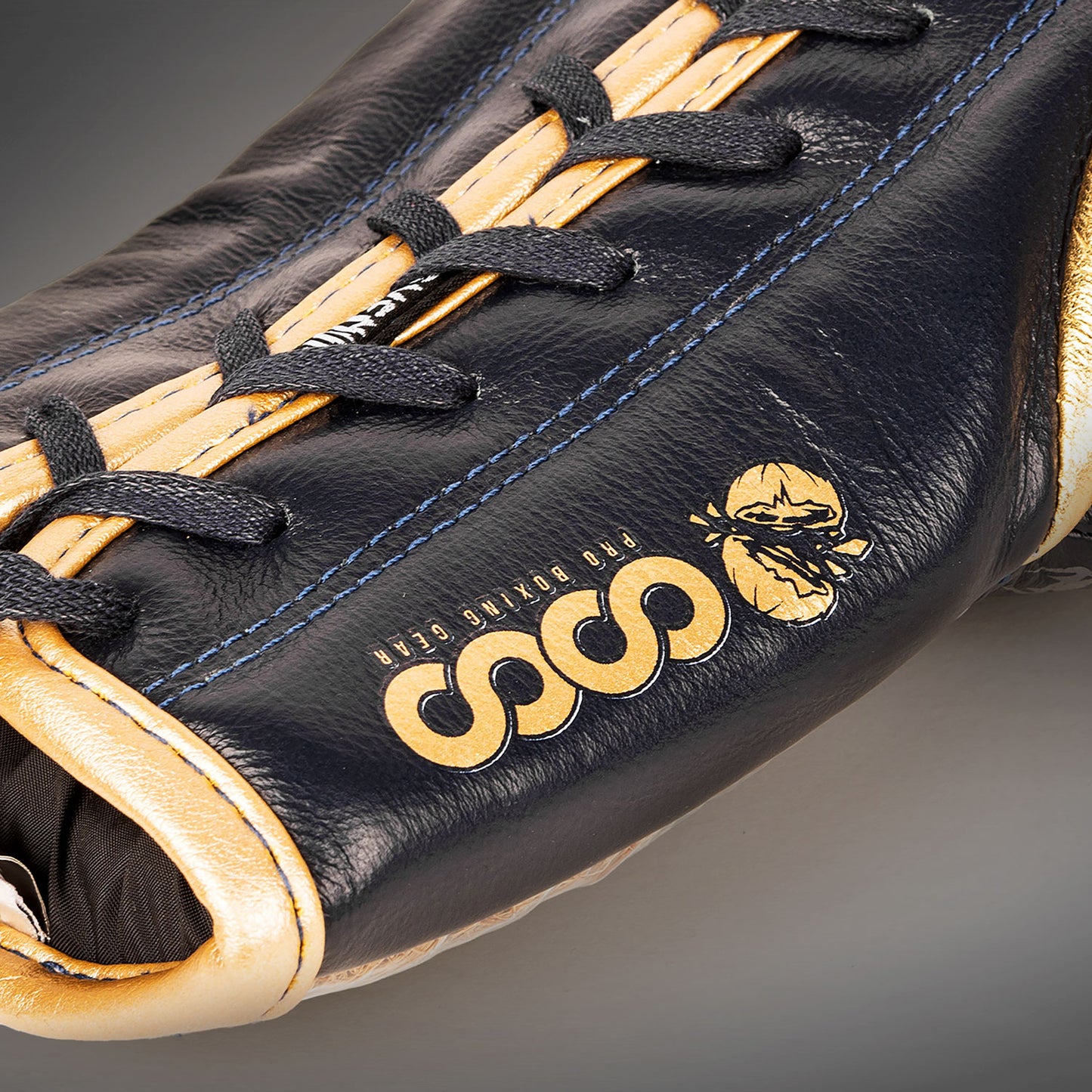 Venum Coco Monogram Pro Lace Up Boxing Gloves - State Blue