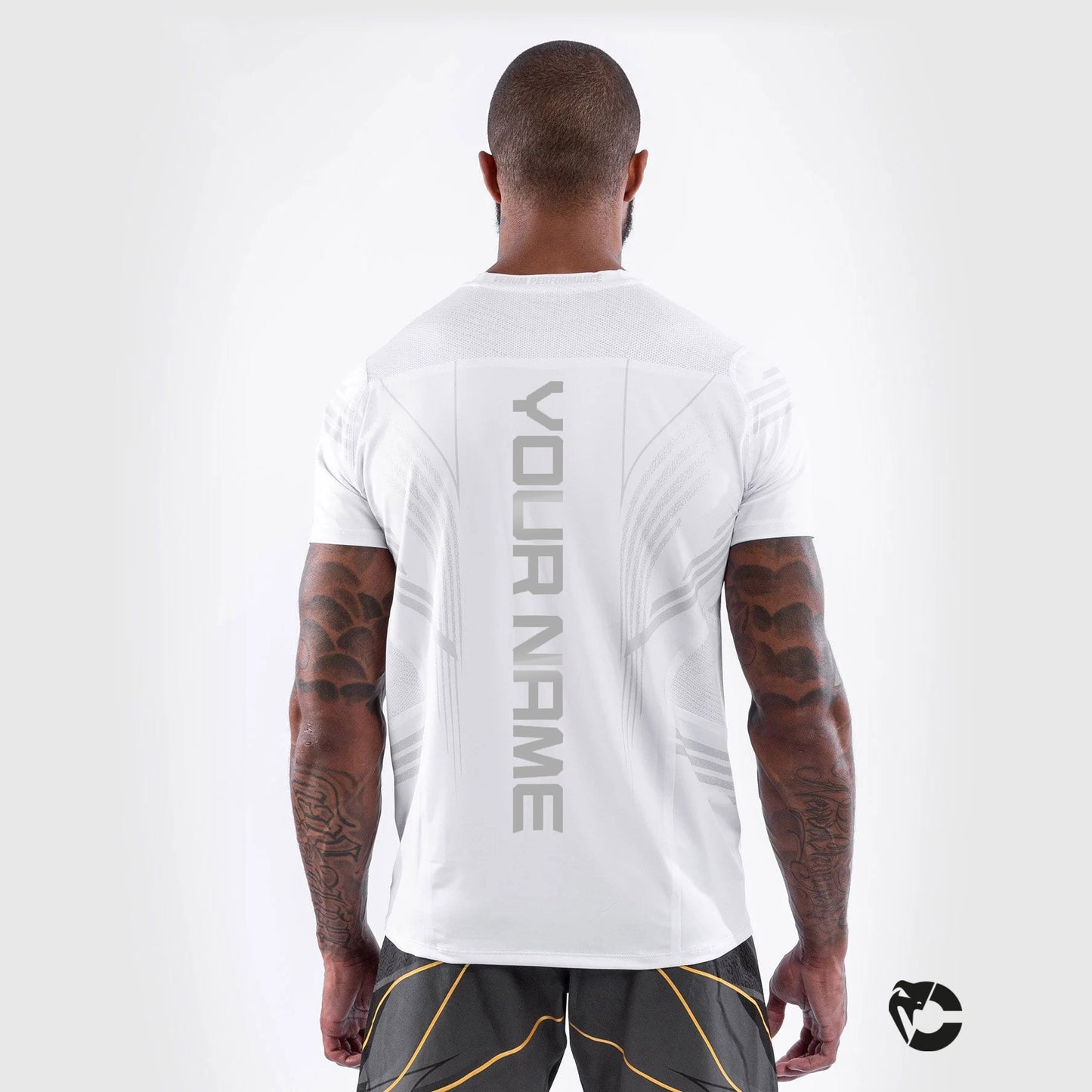 UFC Venum Personalized Authentic Fight Night Men's Walkout Jersey - White