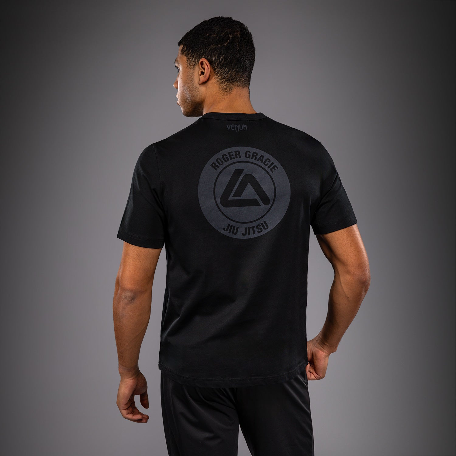 Venum x Roger Gracie Academy T-Shirt - Black  product-type_T-Shirts Venum