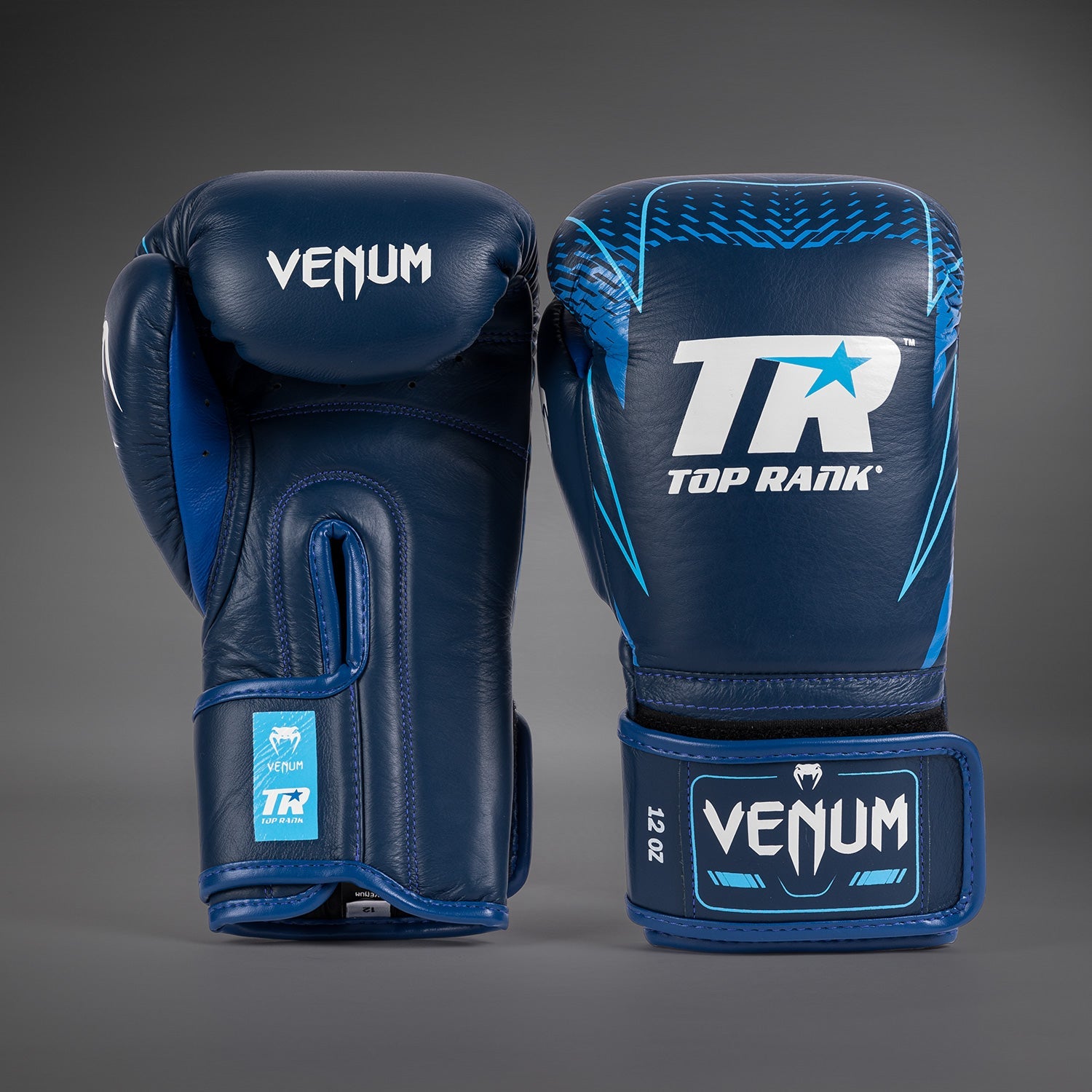 venum × TOP RANK ボクシンググローブ Venum x Top Rank Original Hammer Boxing Gloves - Navy Blue