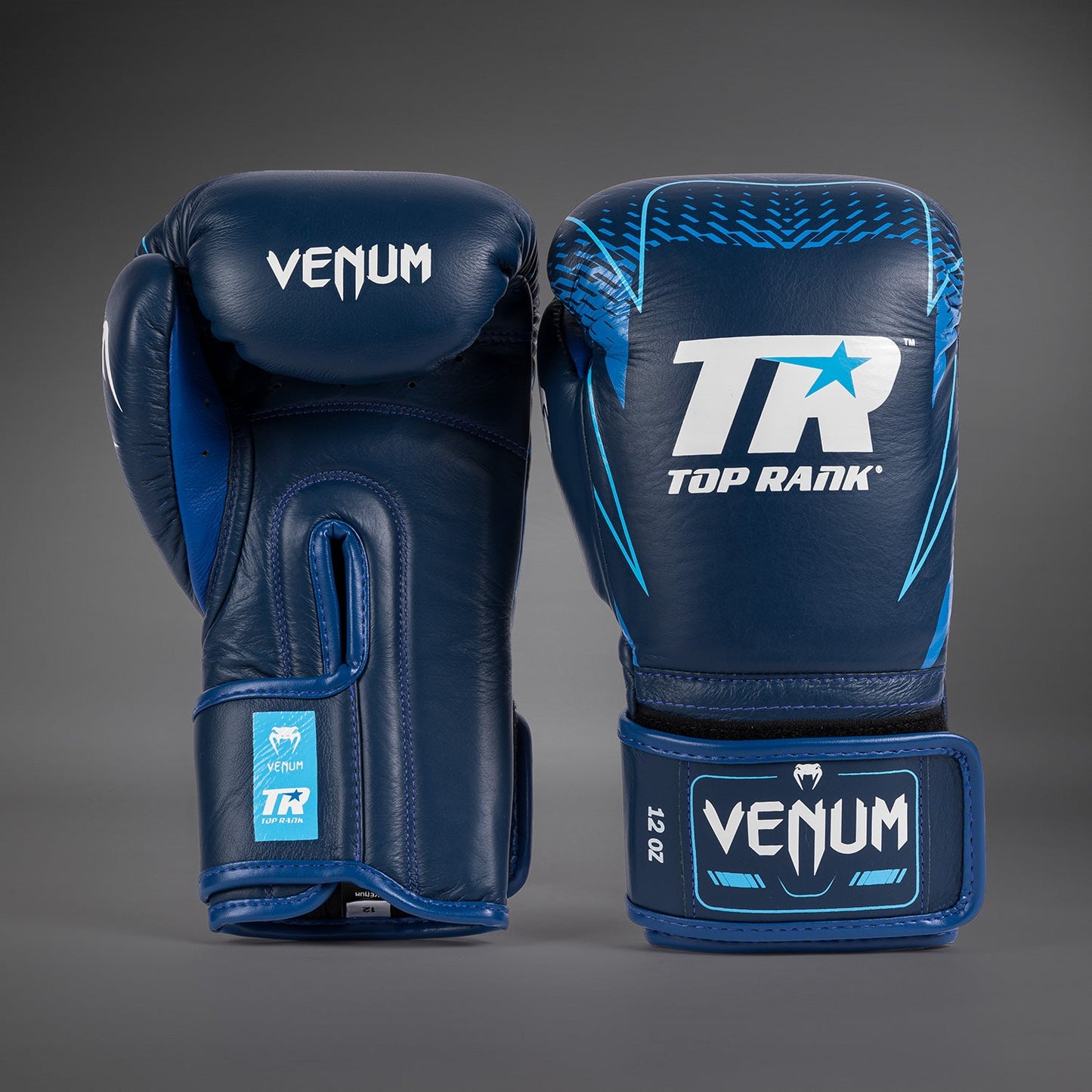 top gear hammer Venum x Top Rank Original Hammer Boxing Gloves - Navy Blue