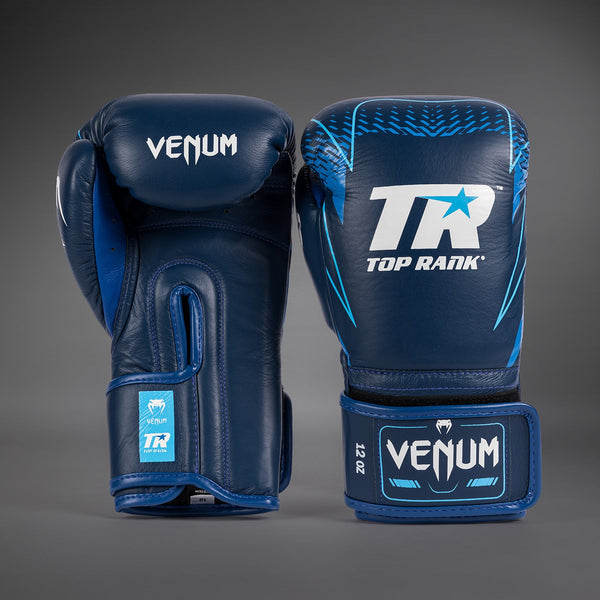 Venumグローブ 8oz Venum x Top Rank Original Hammer Boxing Gloves - Navy Blue - Venum