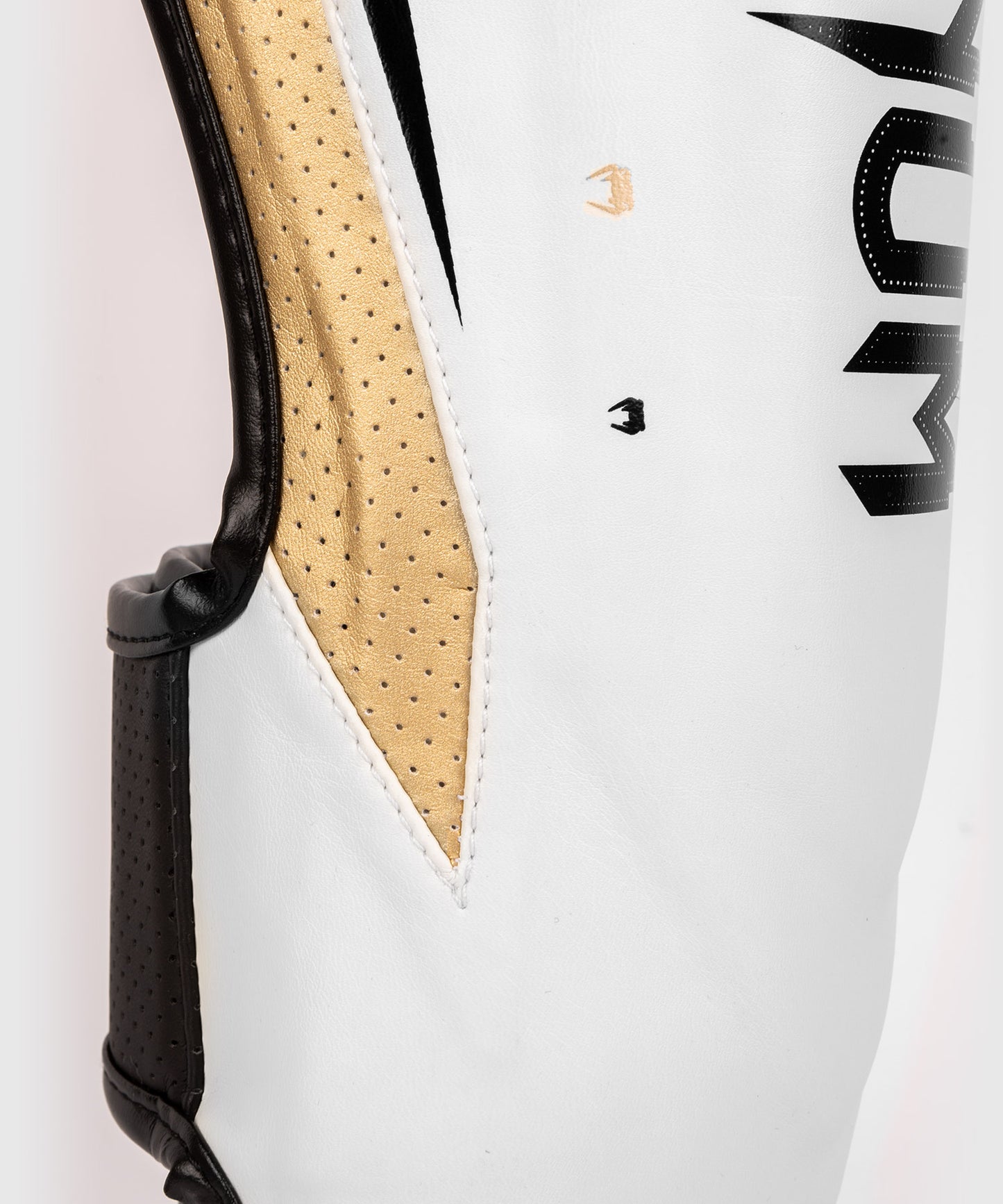 Venum Elite Evo Shinguards - White/Gold
