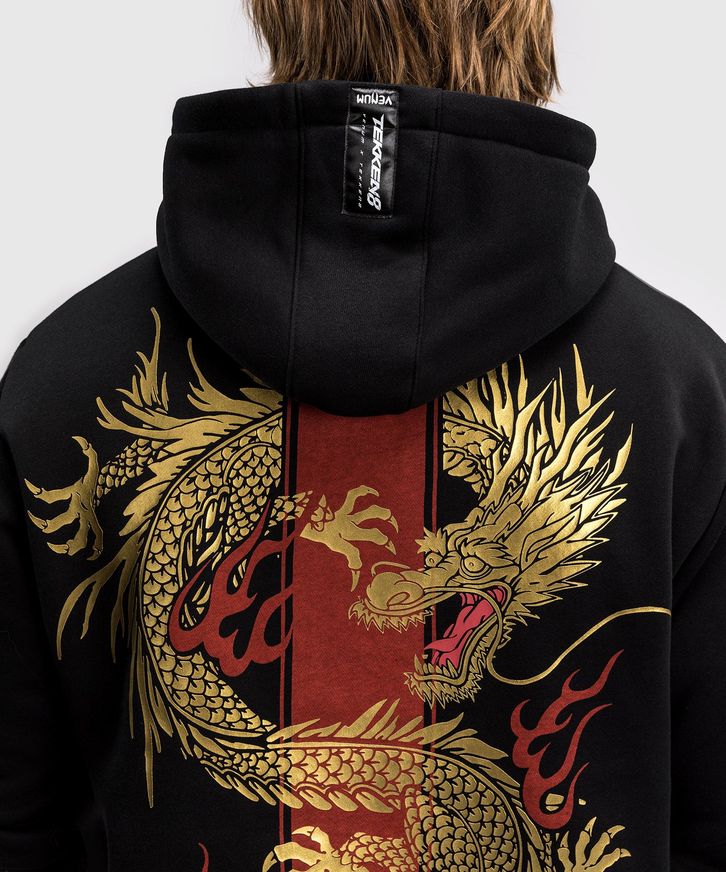 Venum x TEKKEN 8 - Marshall Law Hoodie - Black/Red/Gold