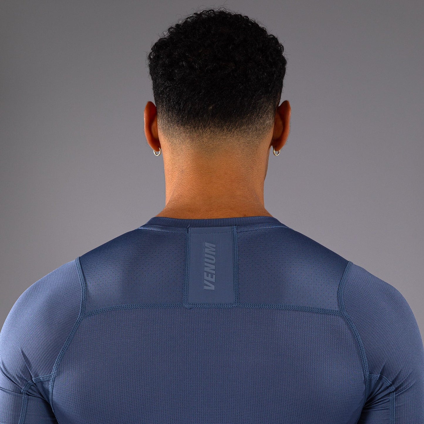 Venum G-Fit Air Men's Short Sleeve Rashguard - Foggy Blue