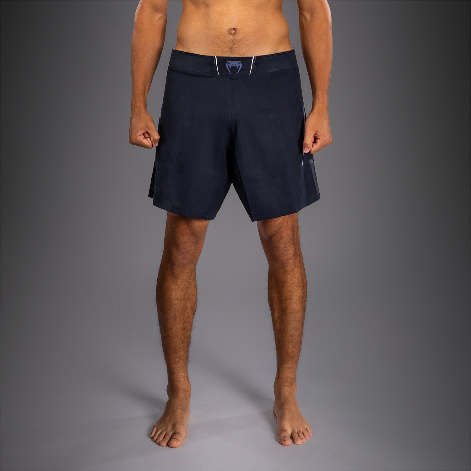 Venum G-Core Fight Shorts - Navy Blue/White  product-type_MMA Shorts Venum