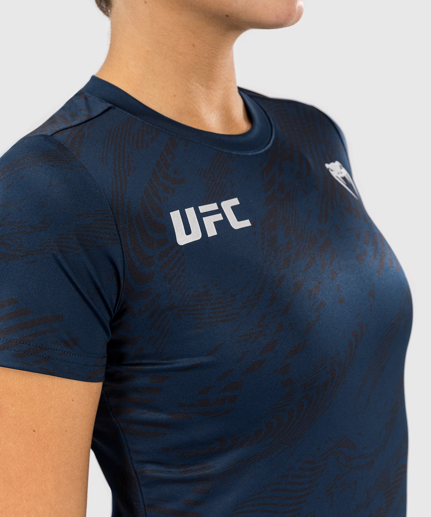 UFC Fusion by Venum Fight Week Women’s Dry-Tech T-Shirt - Oceanic Blue