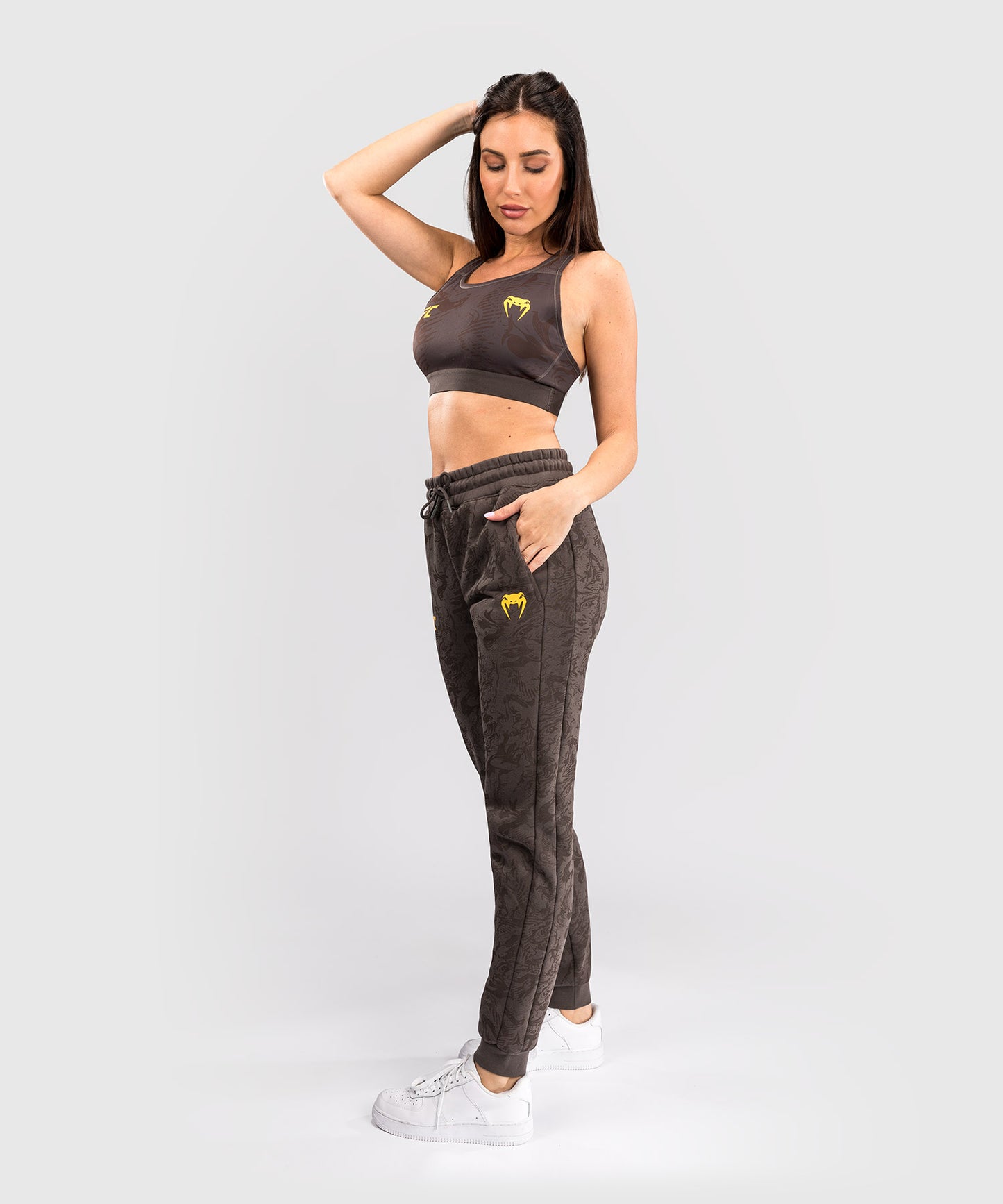UFC Fusion by Venum Fight Week Women’s Cotton Pant - Earthen Brown